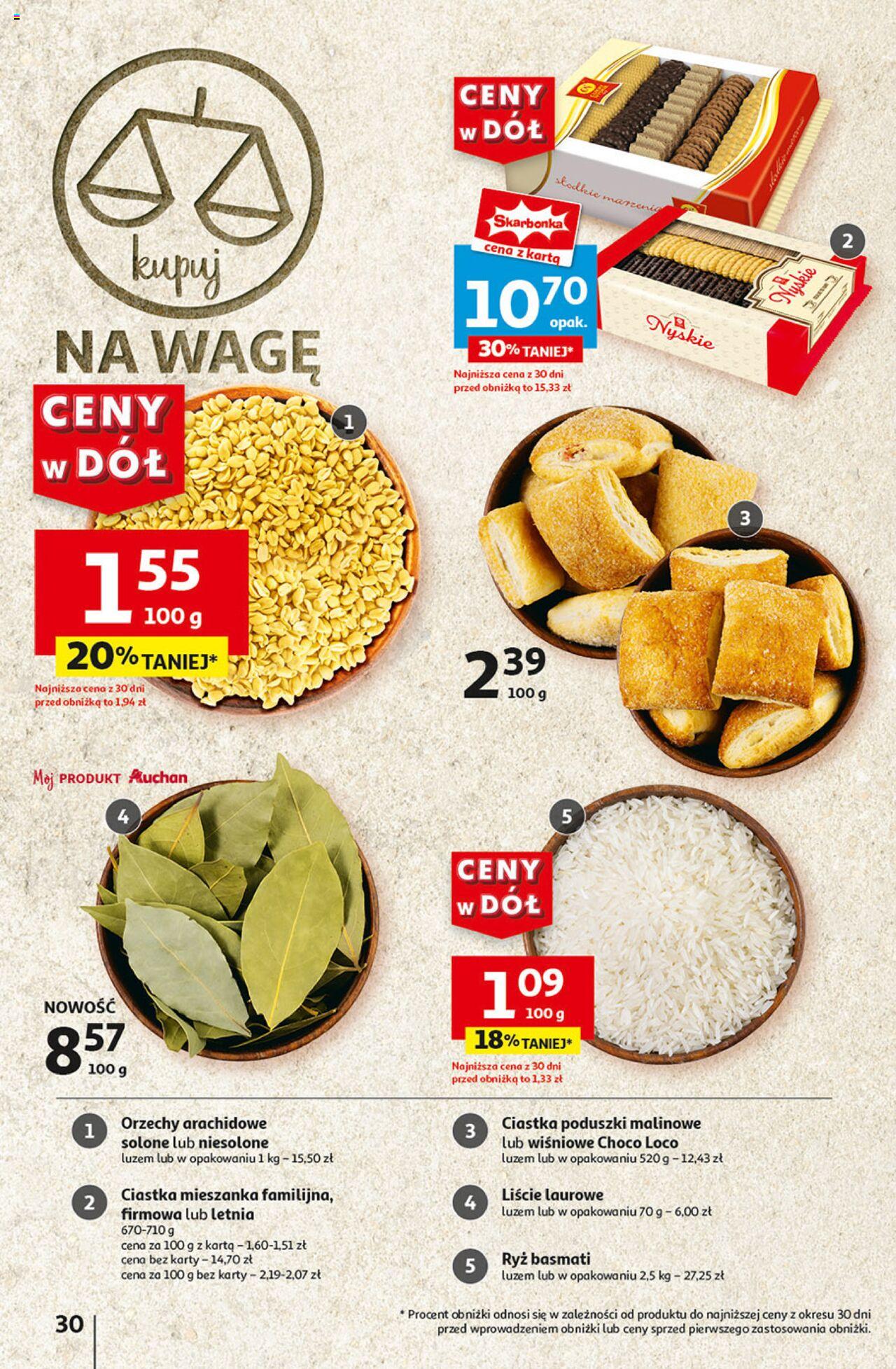 Auchan Ceny w dół Hipermarket Gazetka ważna od 04.07.2024 do 10.07.2024 strona 32