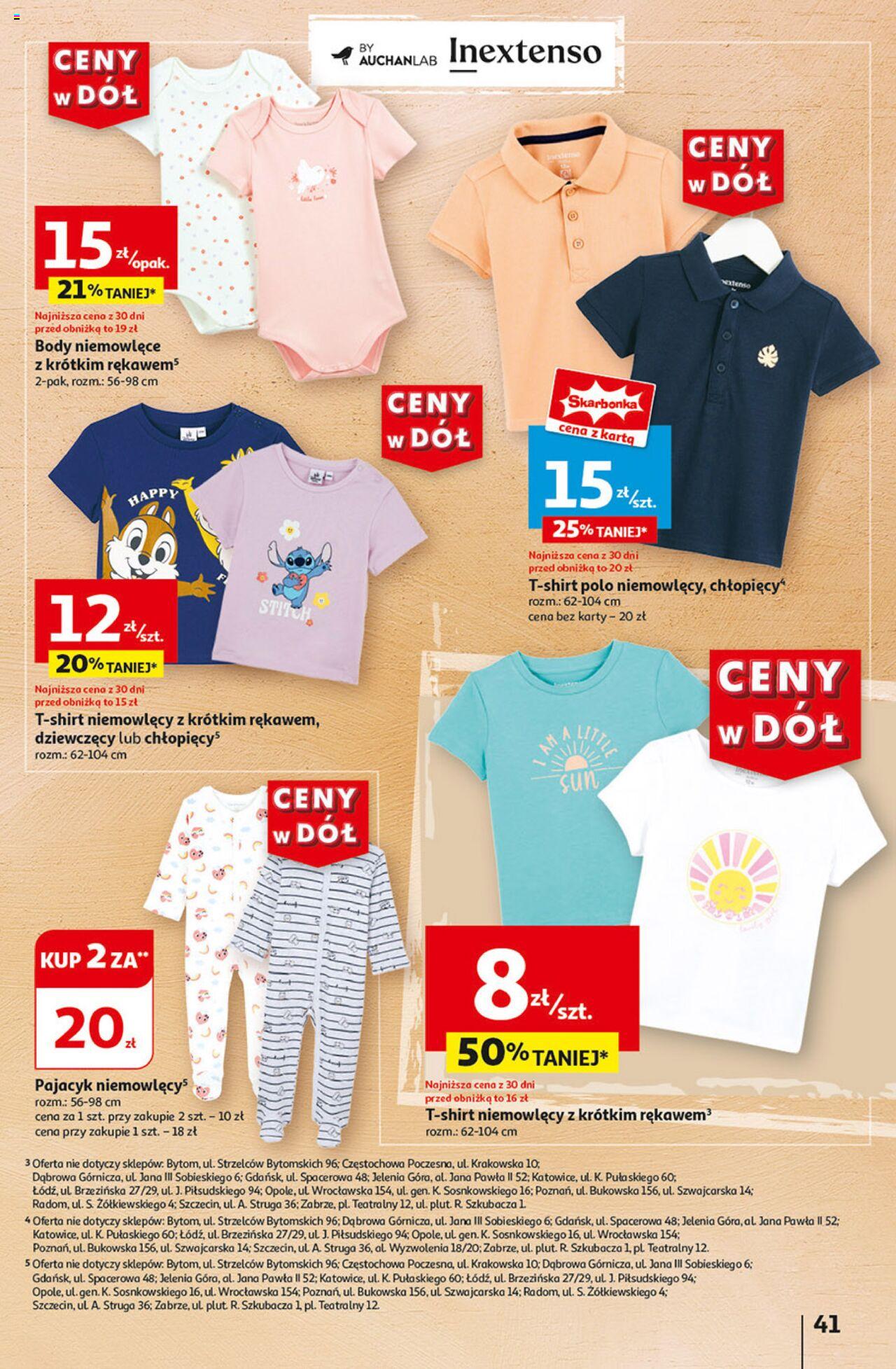 Auchan Ceny w dół Hipermarket Gazetka ważna od 04.07.2024 do 10.07.2024 strona 49