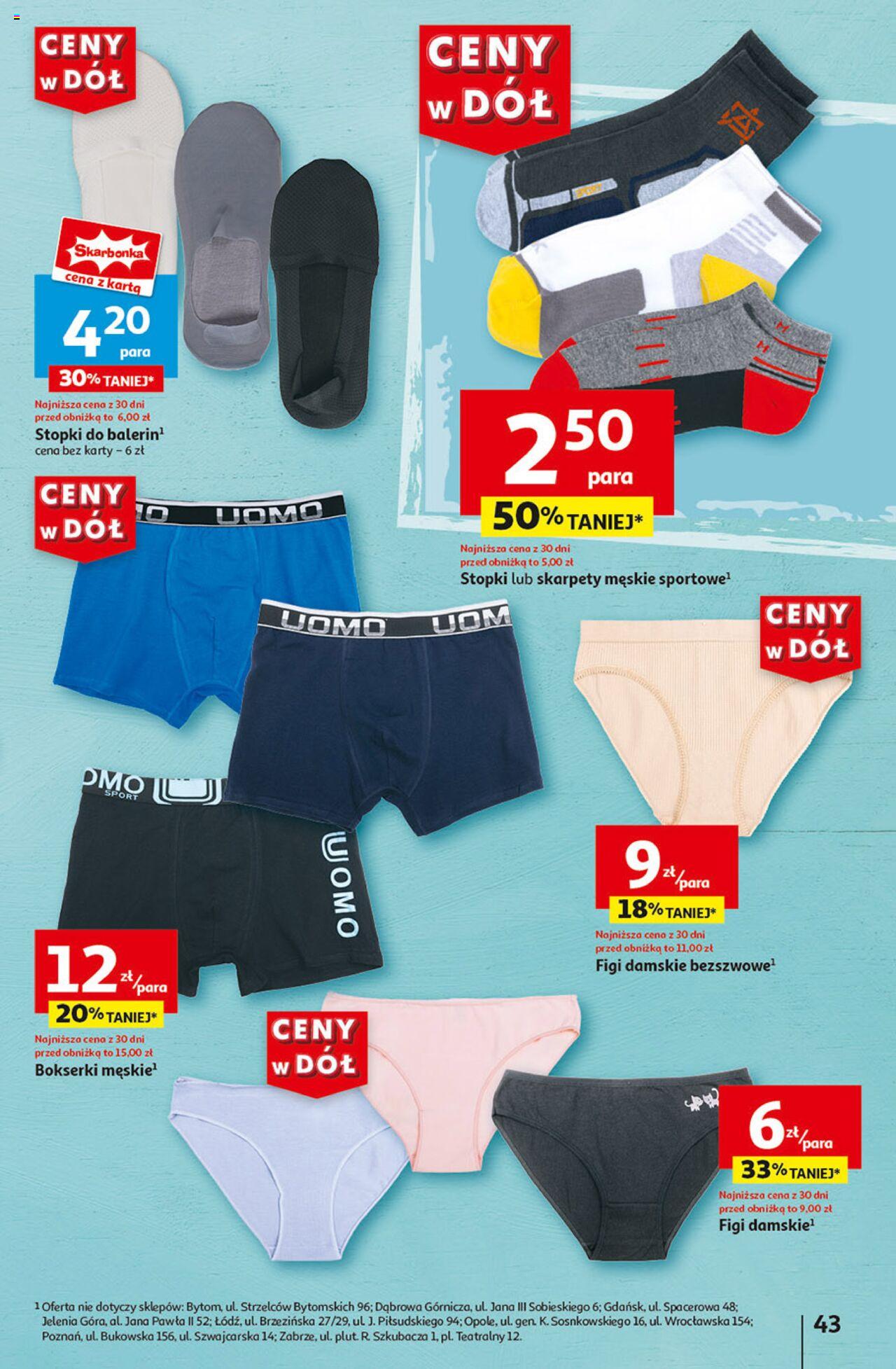 Auchan Ceny w dół Hipermarket Gazetka ważna od 04.07.2024 do 10.07.2024 strona 50
