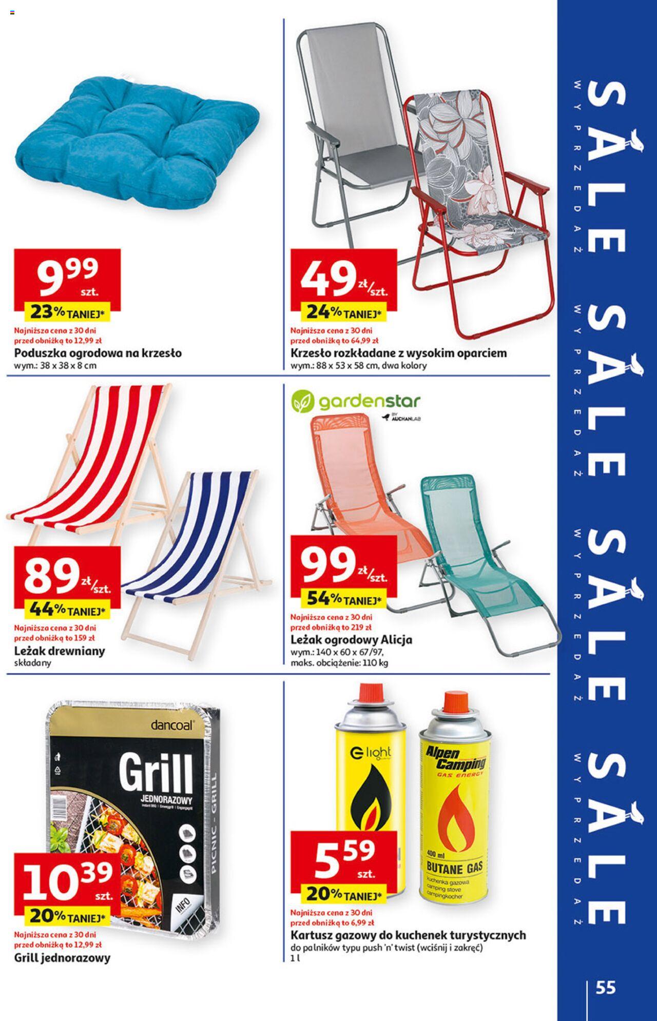 Auchan Ceny w dół Hipermarket Gazetka ważna od 04.07.2024 do 10.07.2024 strona 62