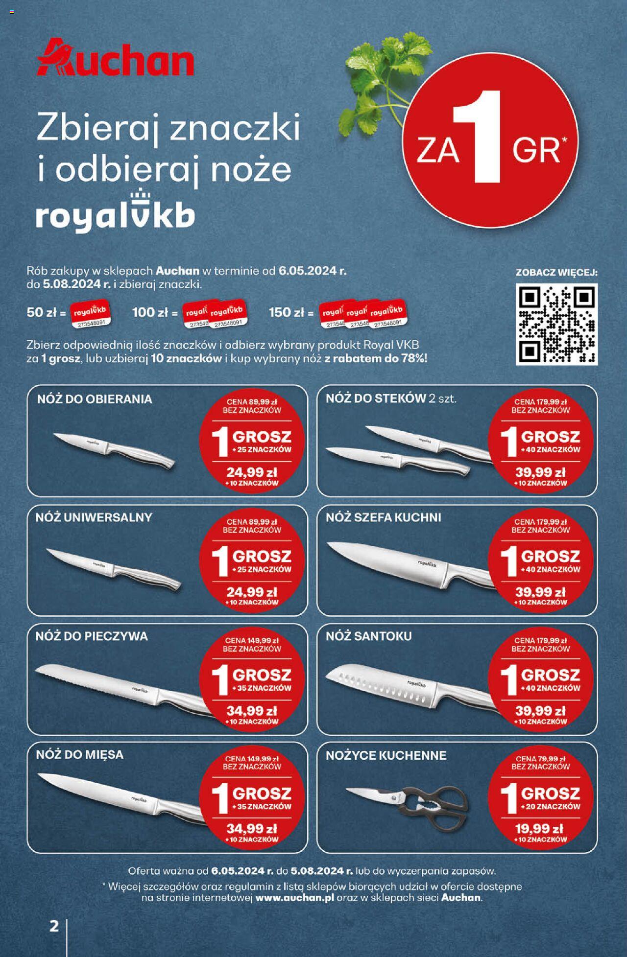Auchan Ceny w dół Hipermarket Gazetka ważna  od 06.06.2024 do 12.06.2024 strona 2