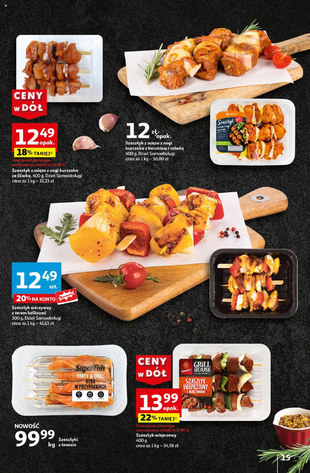 Auchan Ceny w dół Hipermarket Gazetka ważna  od 06.06.2024 do 12.06.2024 strona 15