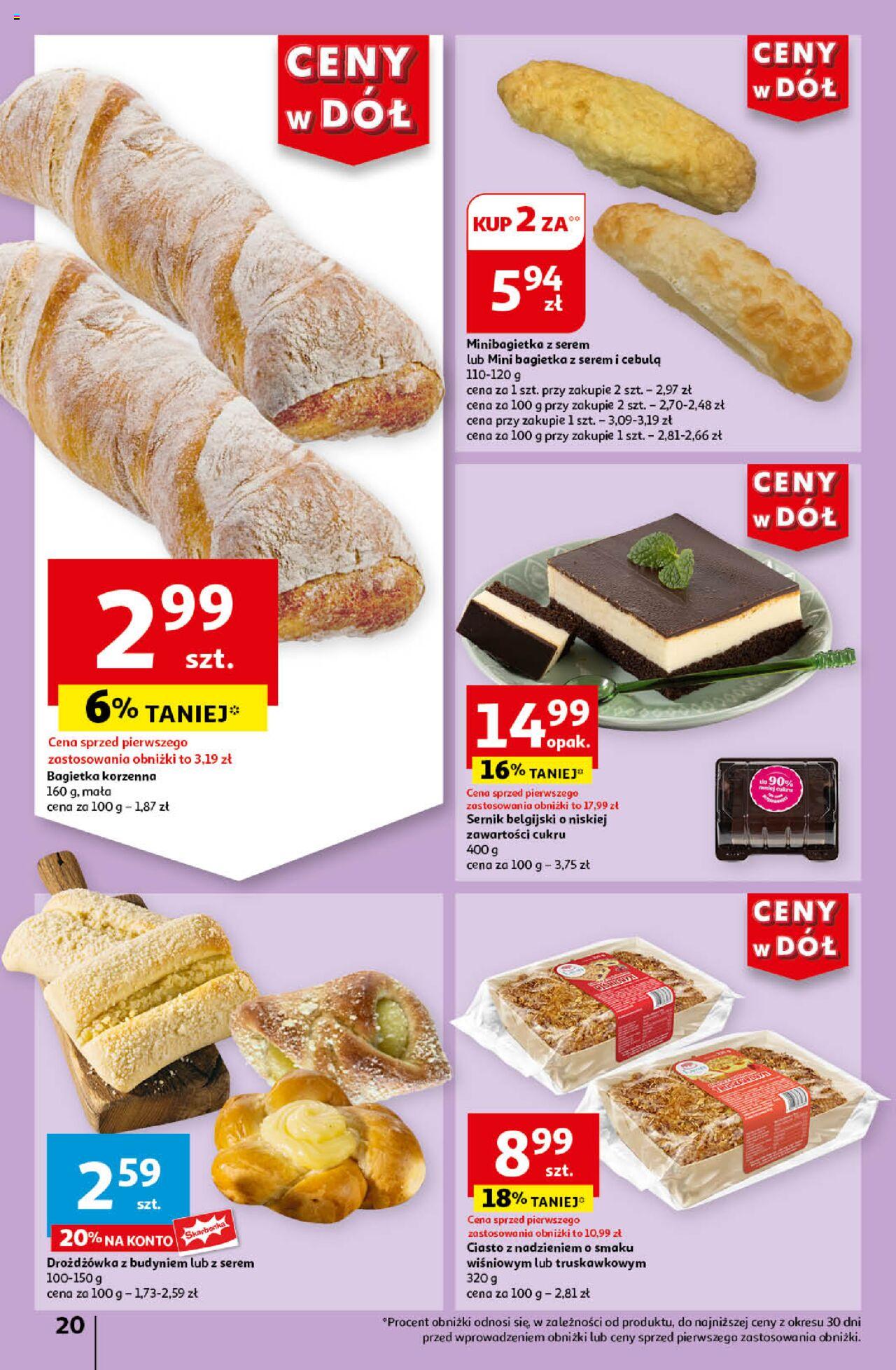 Auchan Ceny w dół Hipermarket Gazetka ważna  od 06.06.2024 do 12.06.2024 strona 20