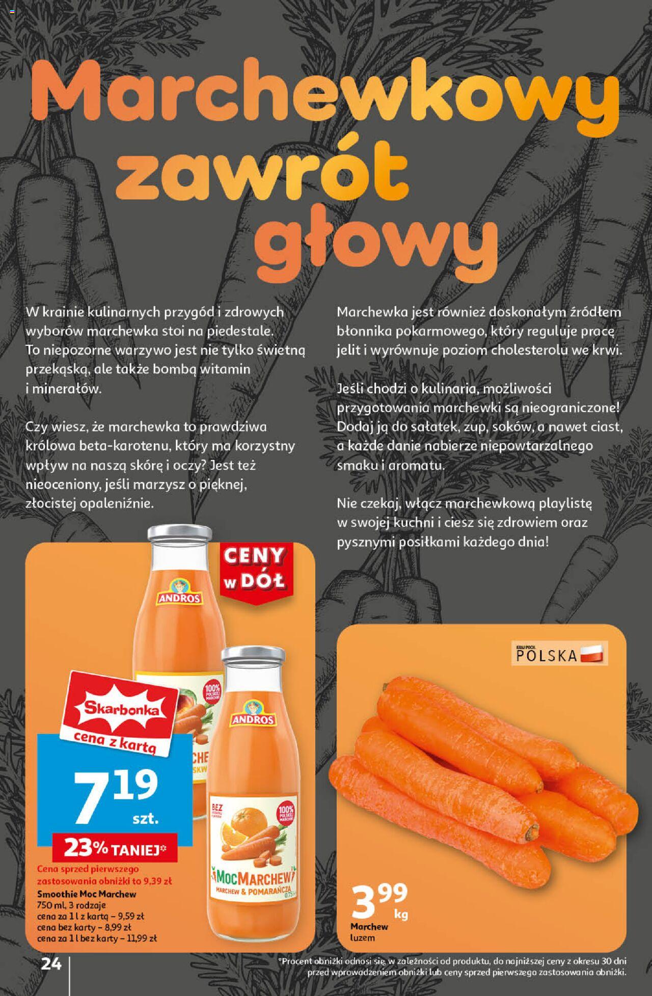 Auchan Ceny w dół Hipermarket Gazetka ważna  od 06.06.2024 do 12.06.2024 strona 24