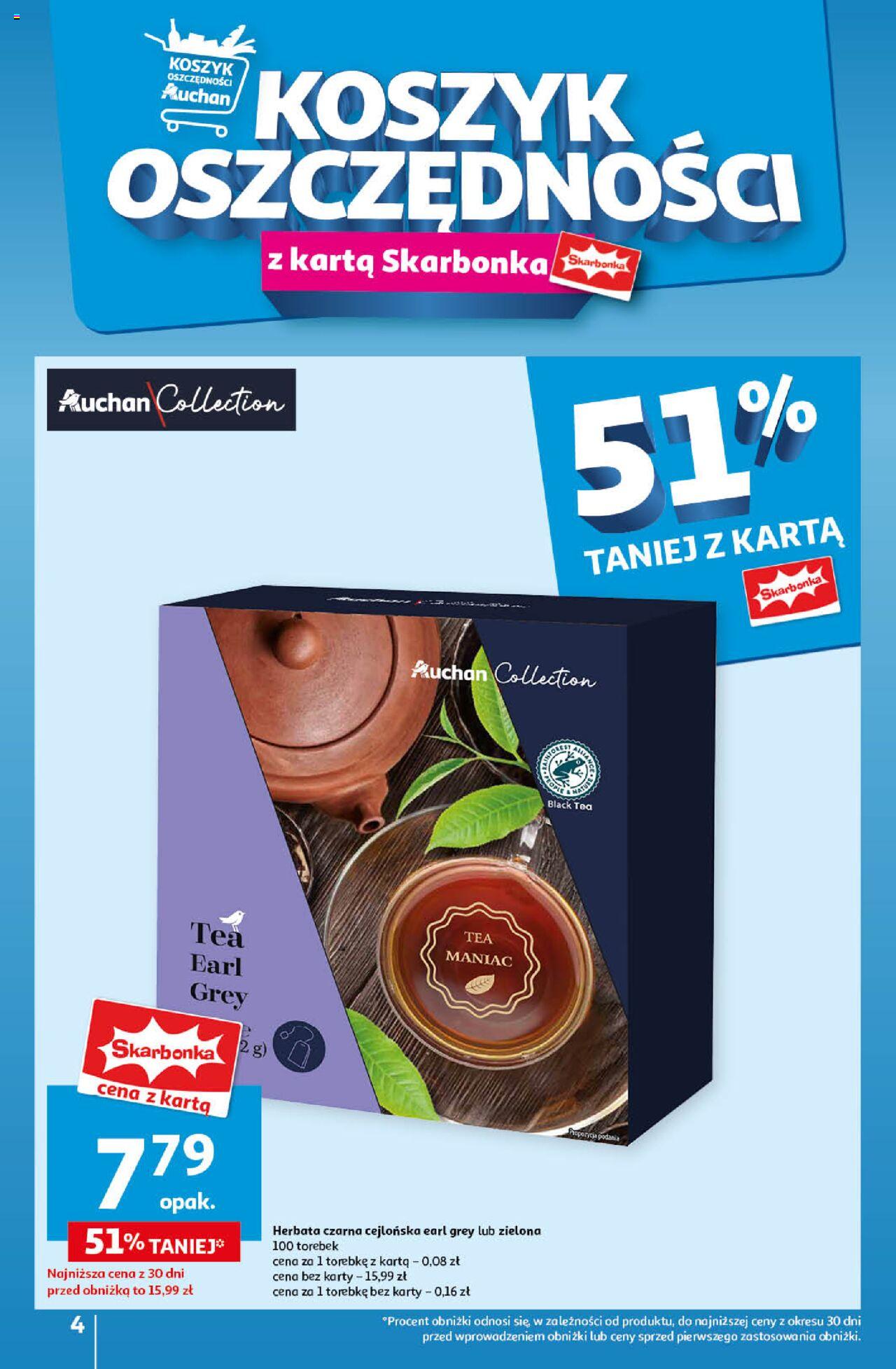 Auchan Ceny w dół Hipermarket Gazetka ważna  od 06.06.2024 do 12.06.2024 strona 4