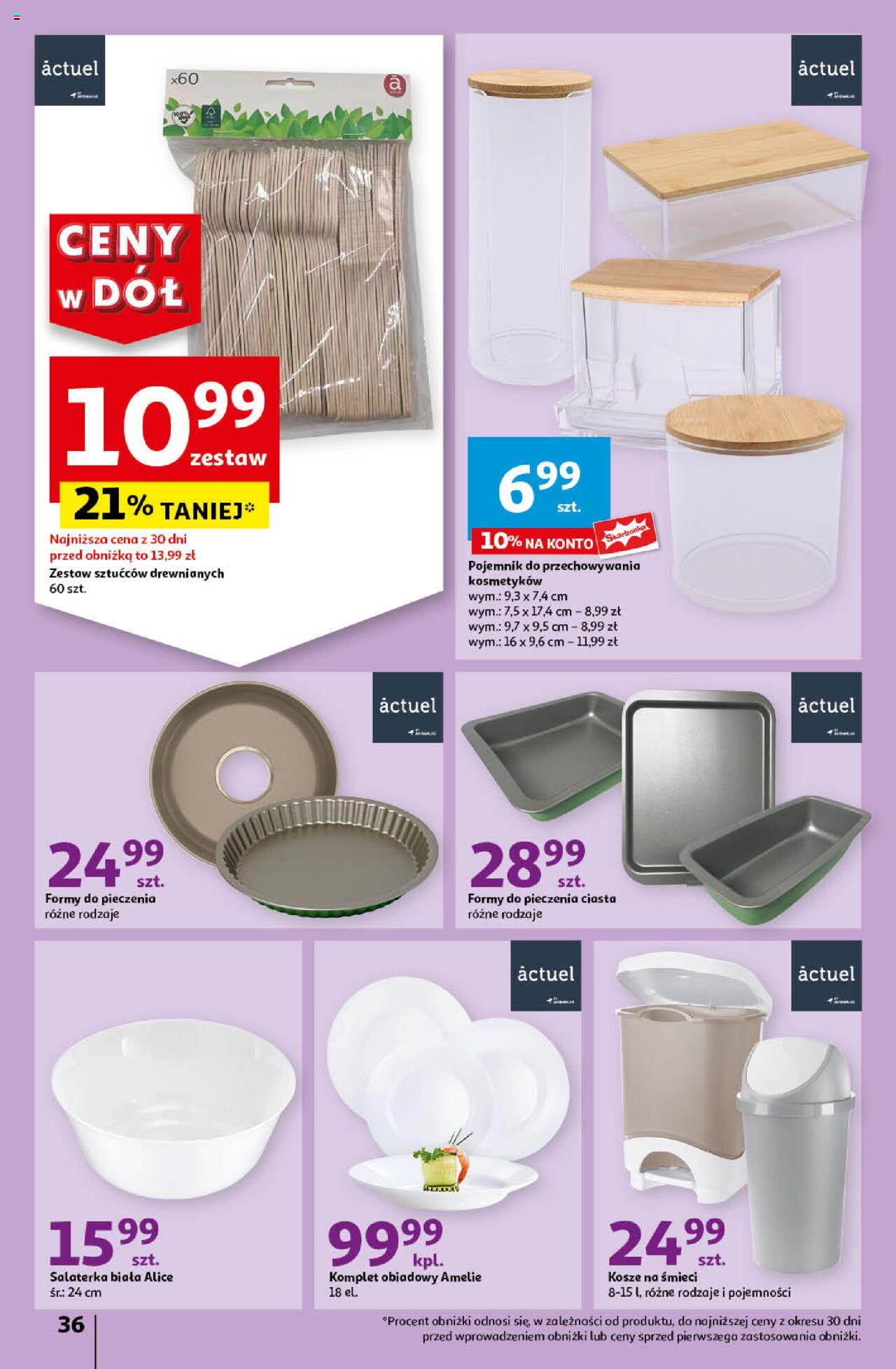 Auchan Ceny w dół Hipermarket Gazetka ważna  od 06.06.2024 do 12.06.2024 strona 36