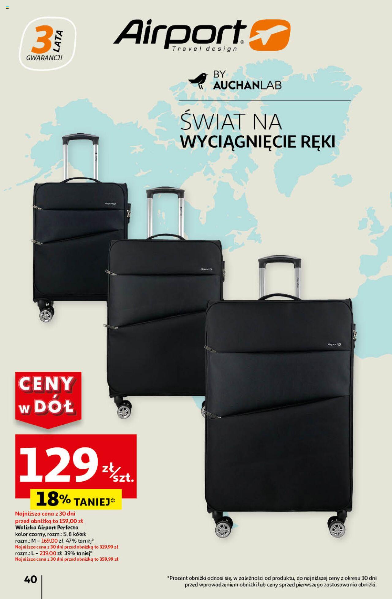 Auchan Ceny w dół Hipermarket Gazetka ważna  od 06.06.2024 do 12.06.2024 strona 39