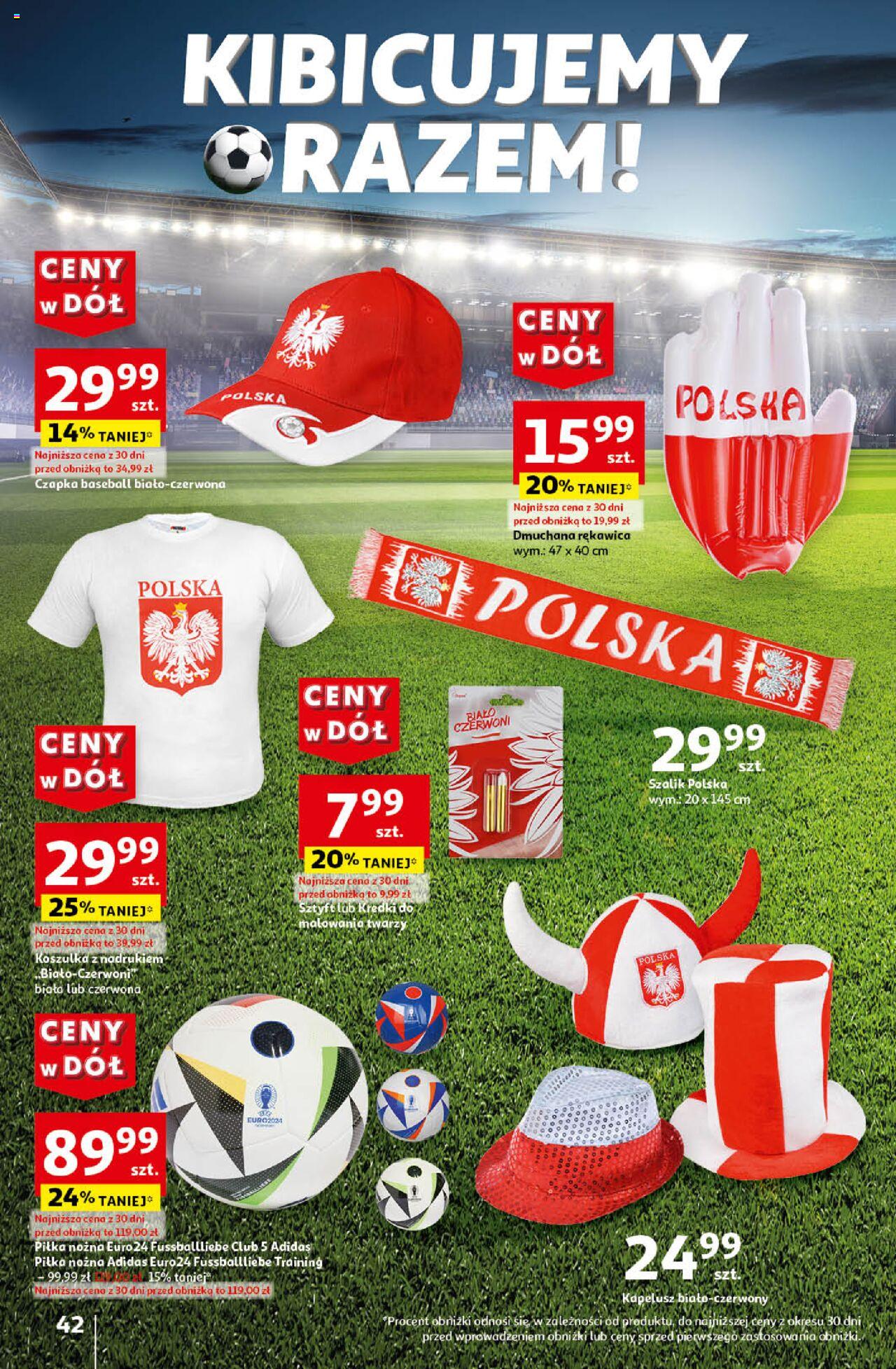 Auchan Ceny w dół Hipermarket Gazetka ważna  od 06.06.2024 do 12.06.2024 strona 41