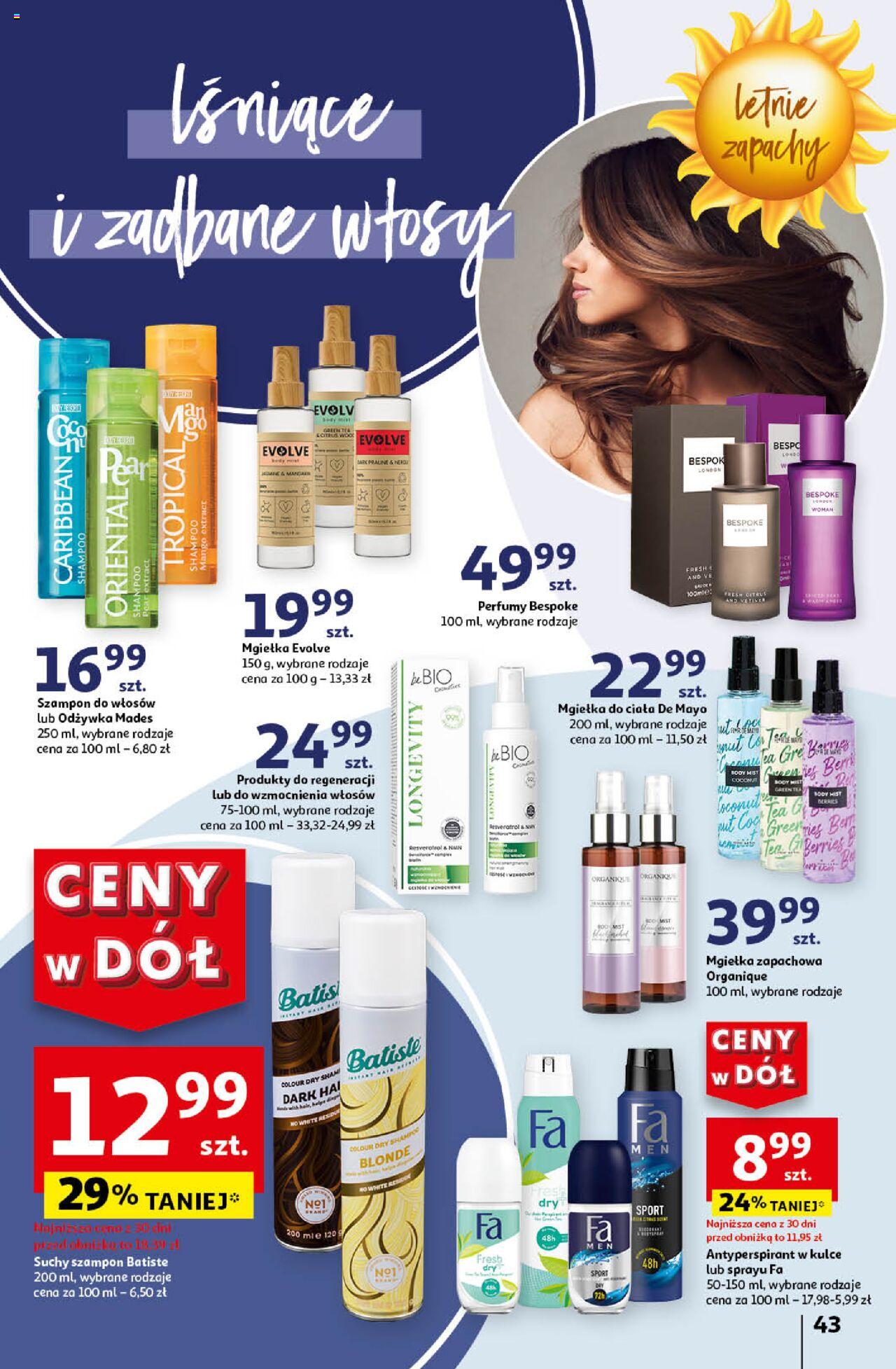 Auchan Ceny w dół Hipermarket Gazetka ważna  od 06.06.2024 do 12.06.2024 strona 42