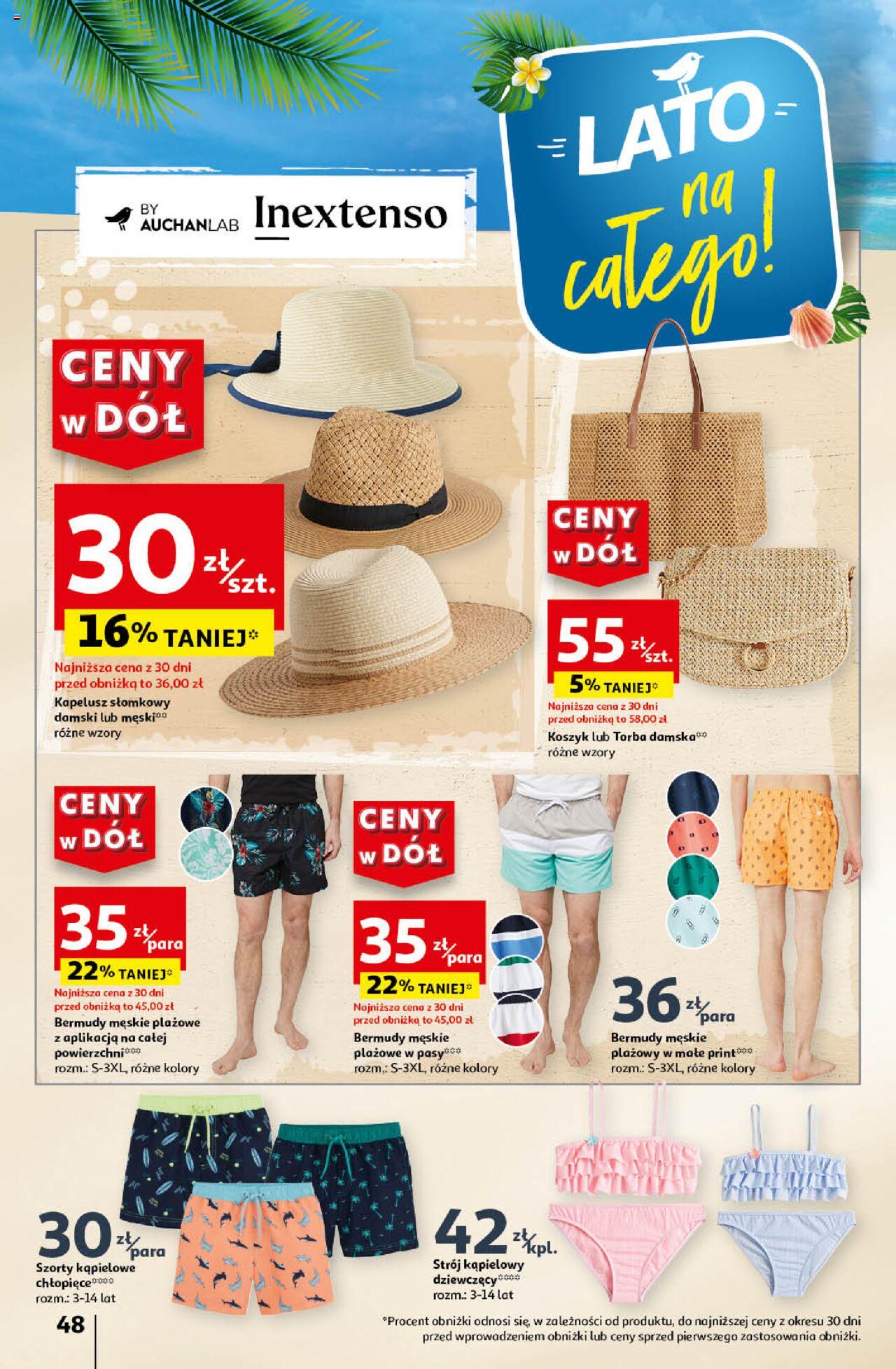Auchan Ceny w dół Hipermarket Gazetka ważna  od 06.06.2024 do 12.06.2024 strona 47