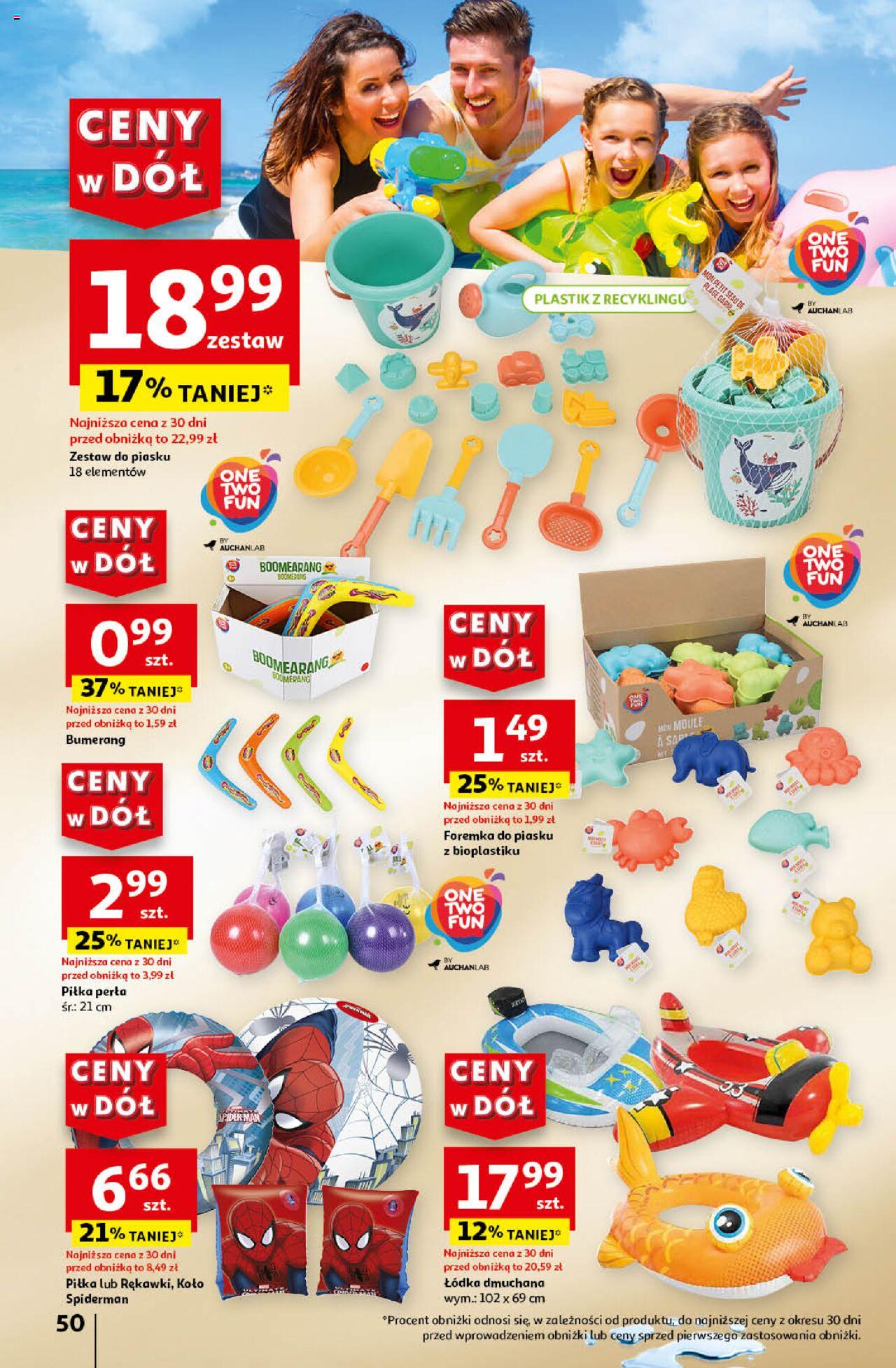 Auchan Ceny w dół Hipermarket Gazetka ważna  od 06.06.2024 do 12.06.2024 strona 49
