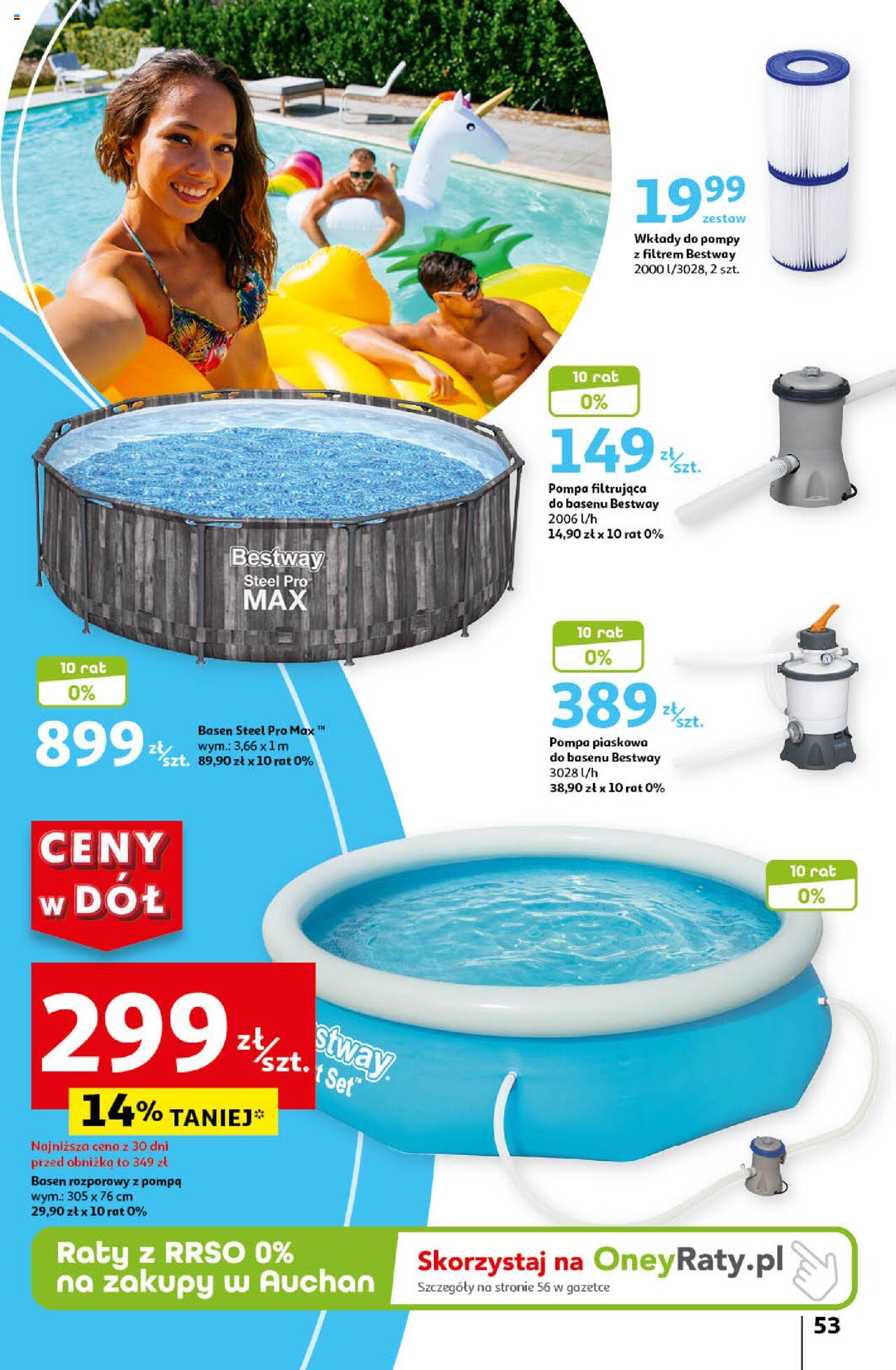 Auchan Ceny w dół Hipermarket Gazetka ważna  od 06.06.2024 do 12.06.2024 strona 52