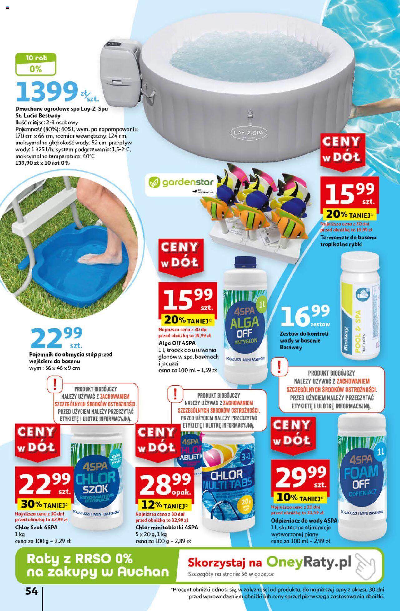 Auchan Ceny w dół Hipermarket Gazetka ważna  od 06.06.2024 do 12.06.2024 strona 53