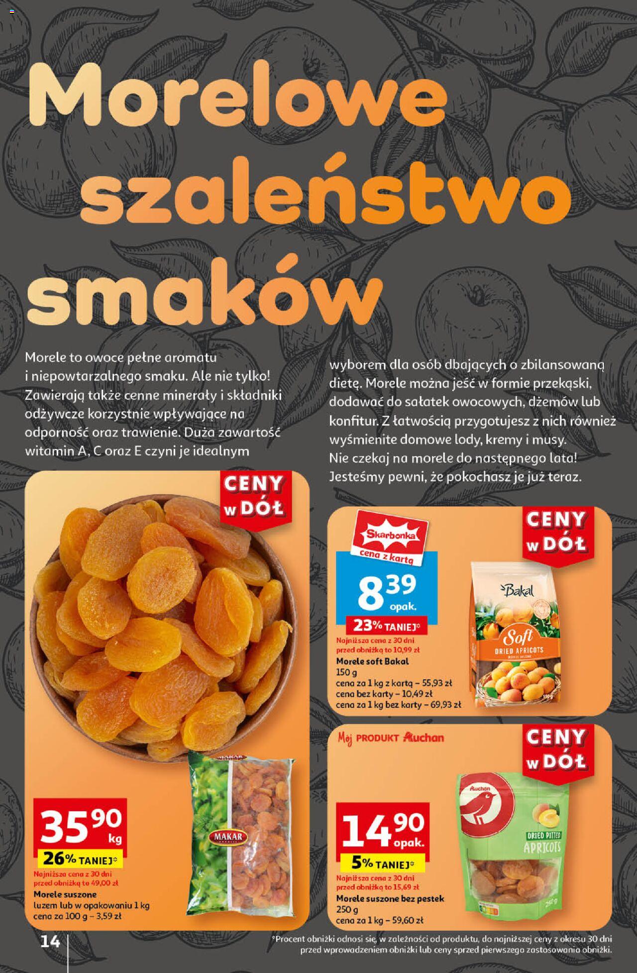 Auchan Ceny w dół Hipermarket Gazetka ważna od 11.07.2024 do 17.07.2024 strona 16