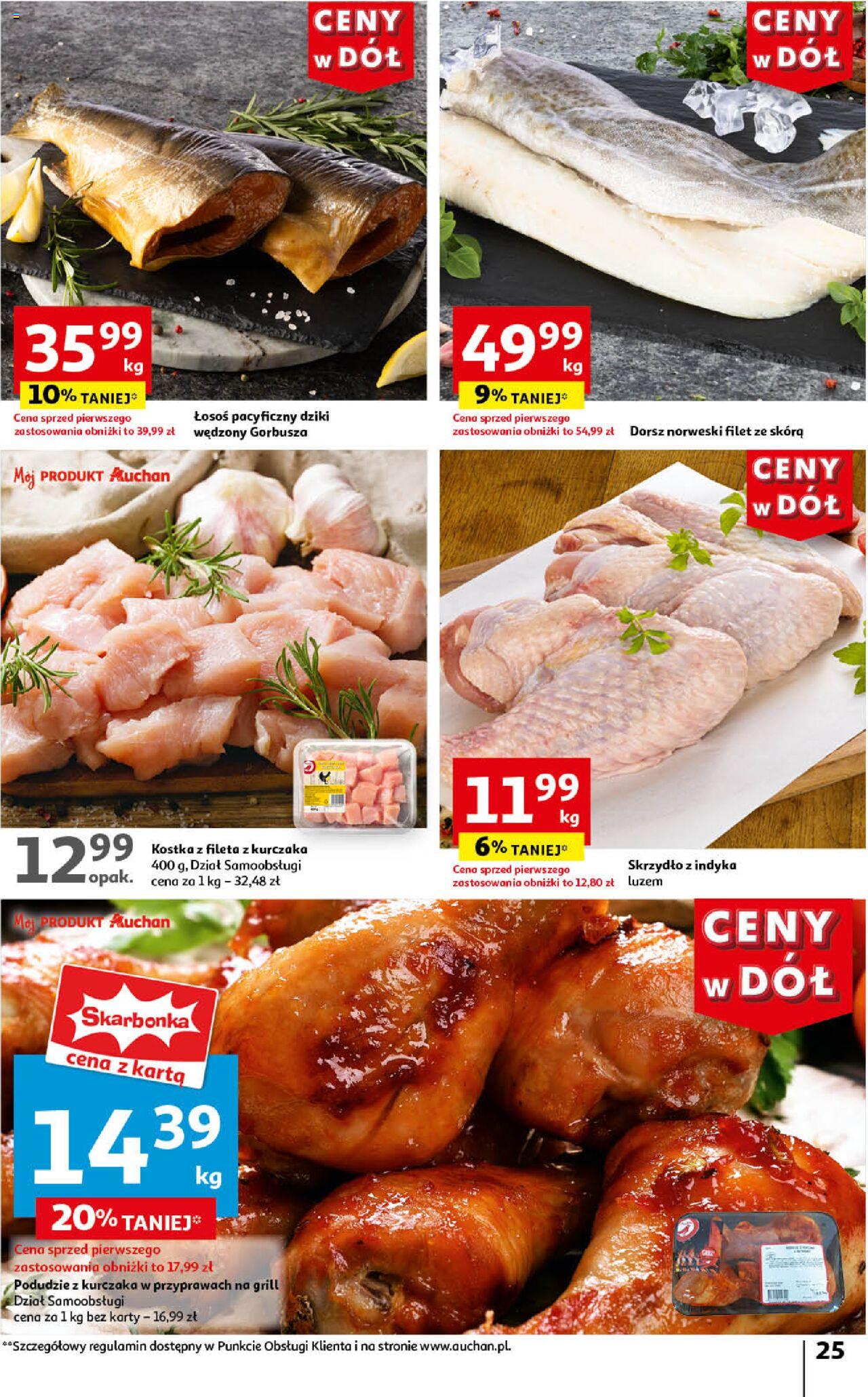 Auchan Ceny w dół Hipermarket Gazetka ważna od 11.07.2024 do 17.07.2024 strona 26