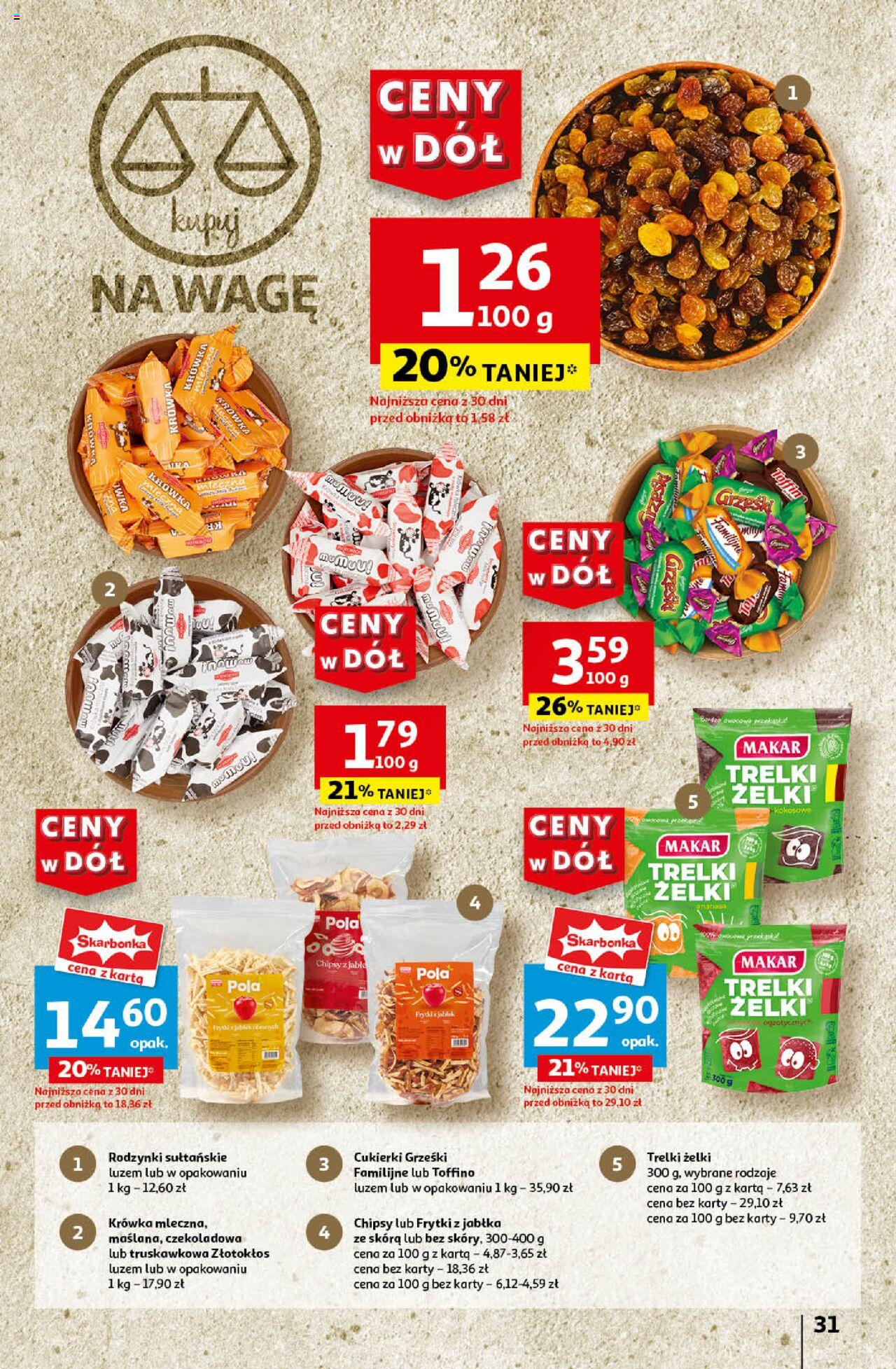 Auchan Ceny w dół Hipermarket Gazetka ważna od 11.07.2024 do 17.07.2024 strona 32