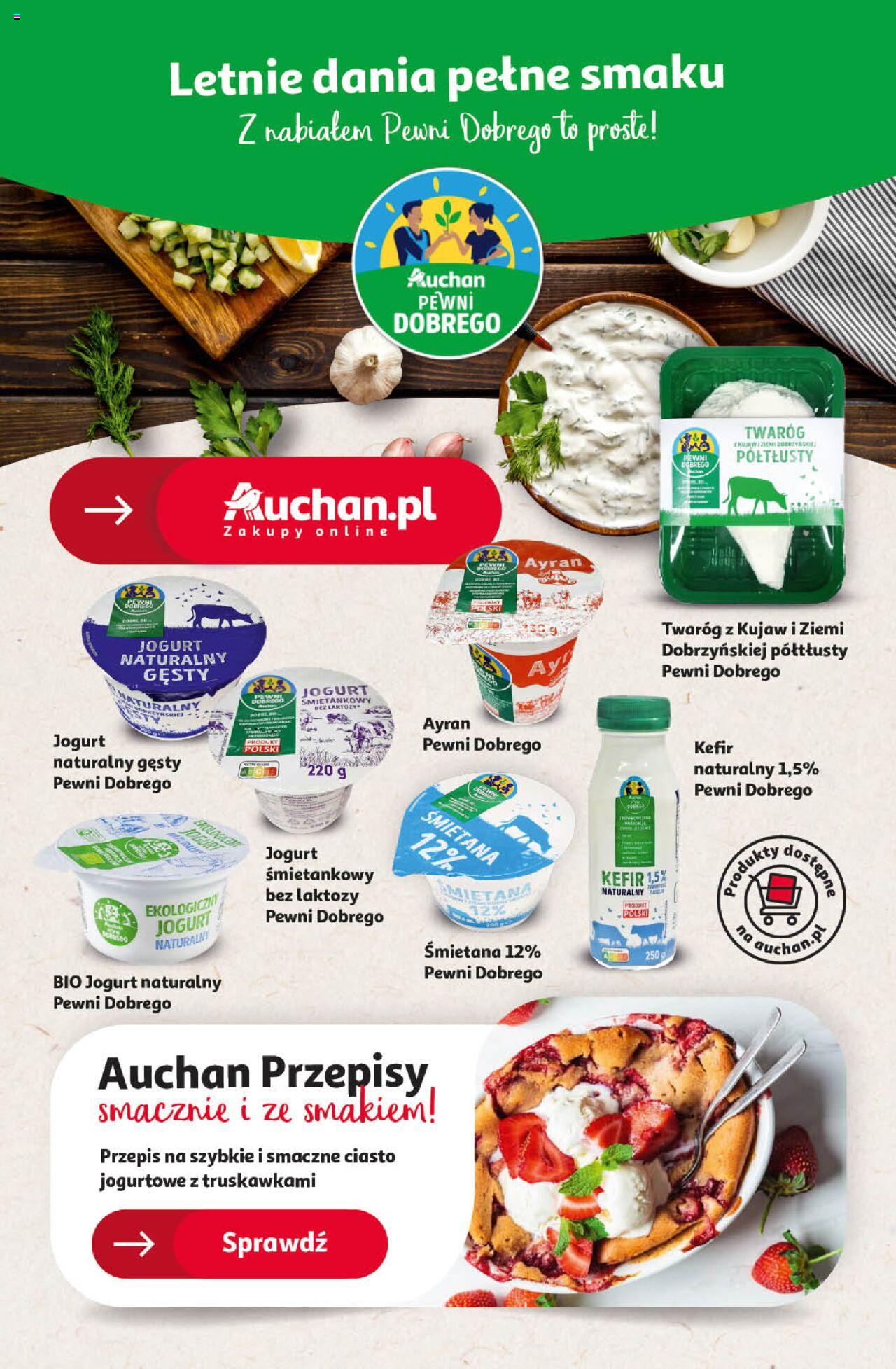 Auchan Ceny w dół Hipermarket Gazetka ważna od 11.07.2024 do 17.07.2024 strona 46