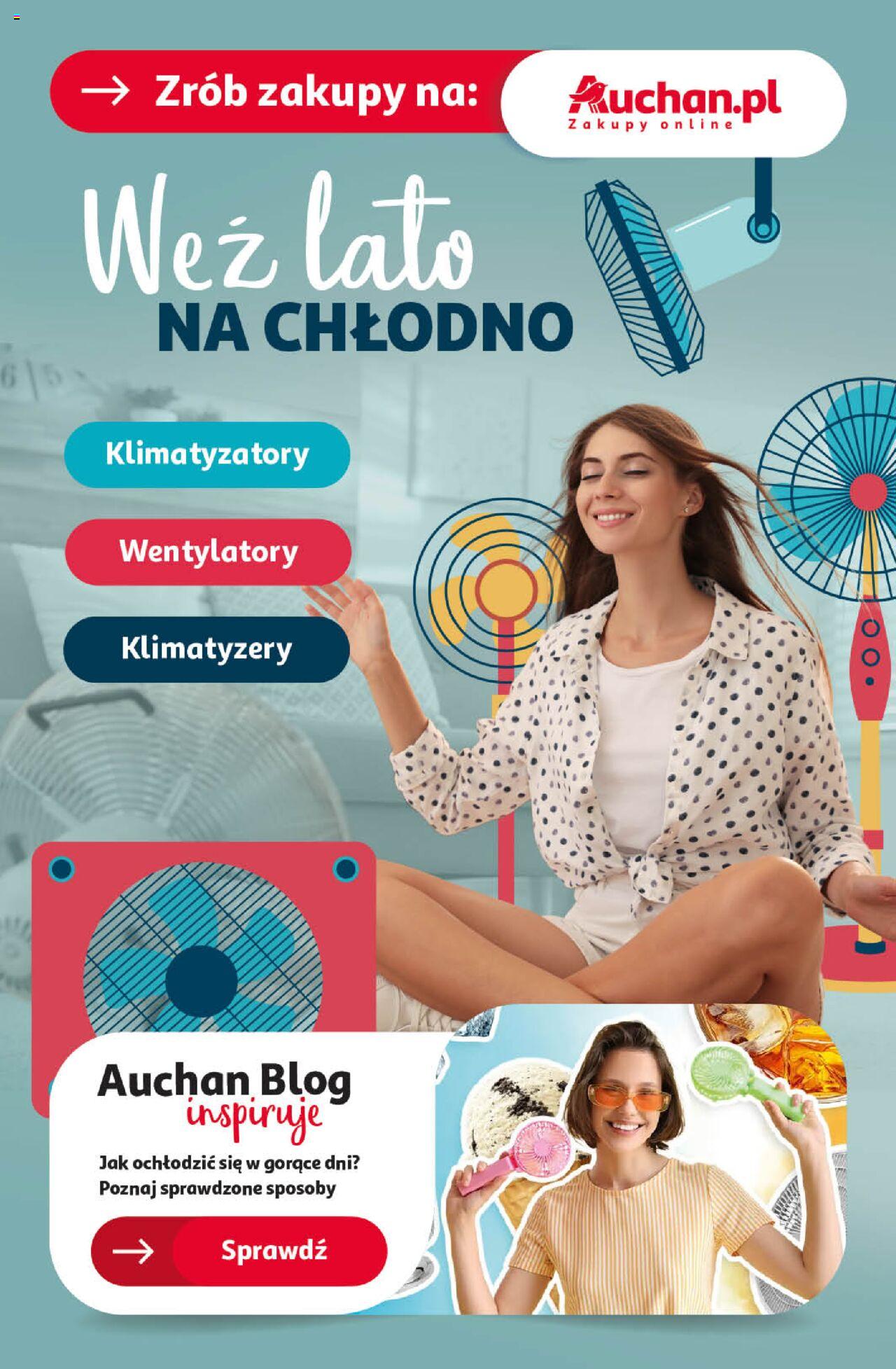 Auchan Ceny w dół Hipermarket Gazetka ważna od 11.07.2024 do 17.07.2024 strona 47