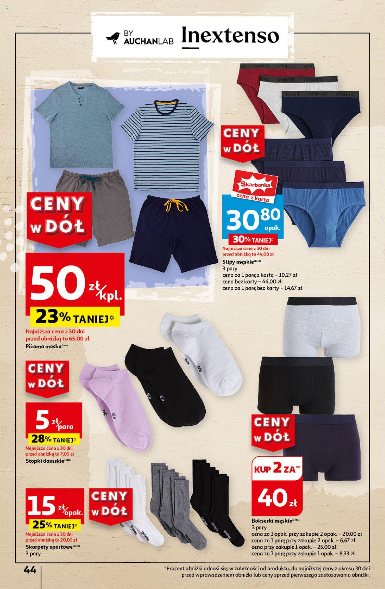 Auchan Ceny w dół Hipermarket Gazetka ważna od 11.07.2024 do 17.07.2024 strona 51
