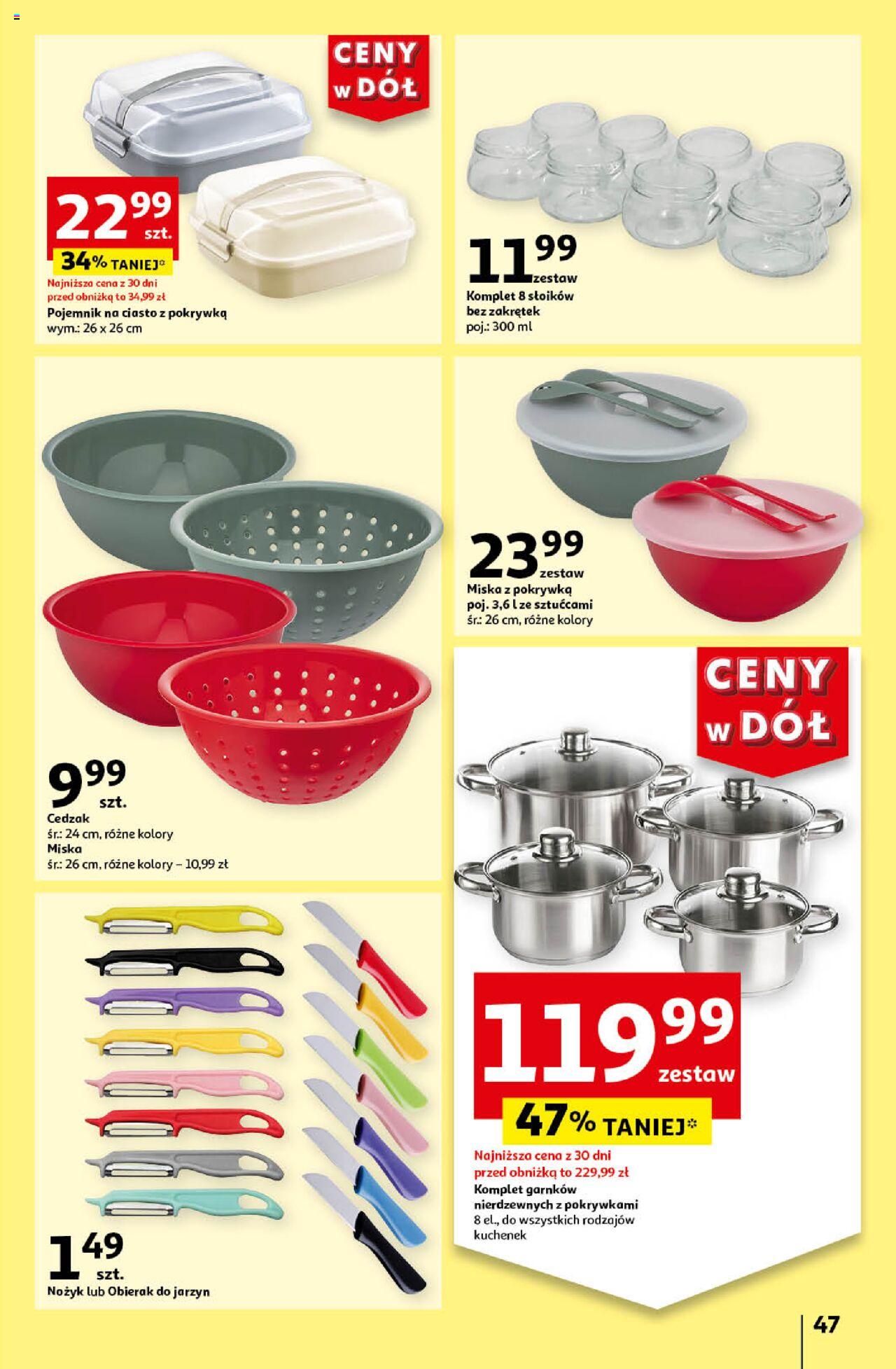 Auchan Ceny w dół Hipermarket Gazetka ważna od 11.07.2024 do 17.07.2024 strona 54