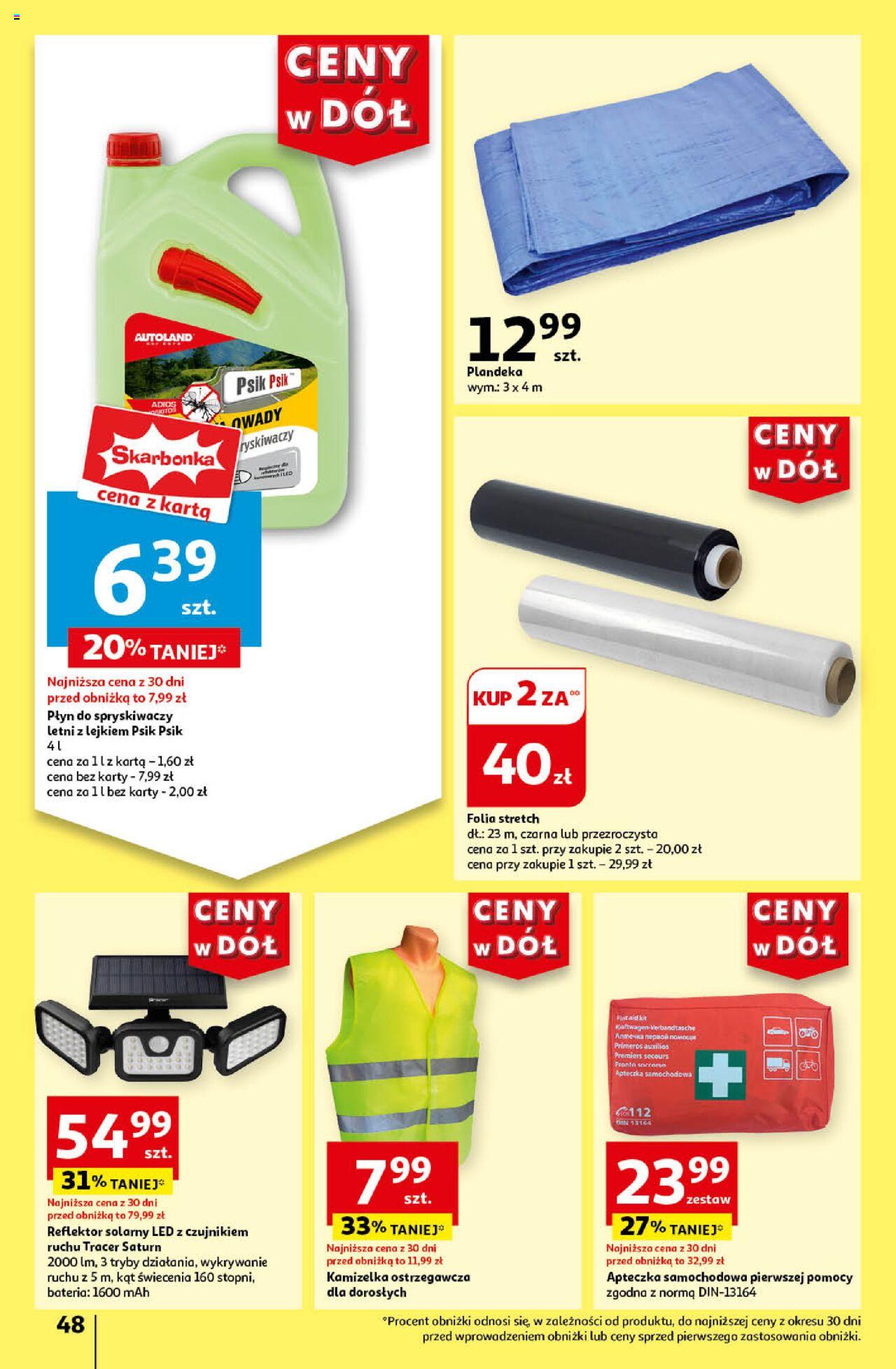 Auchan Ceny w dół Hipermarket Gazetka ważna od 11.07.2024 do 17.07.2024 strona 55