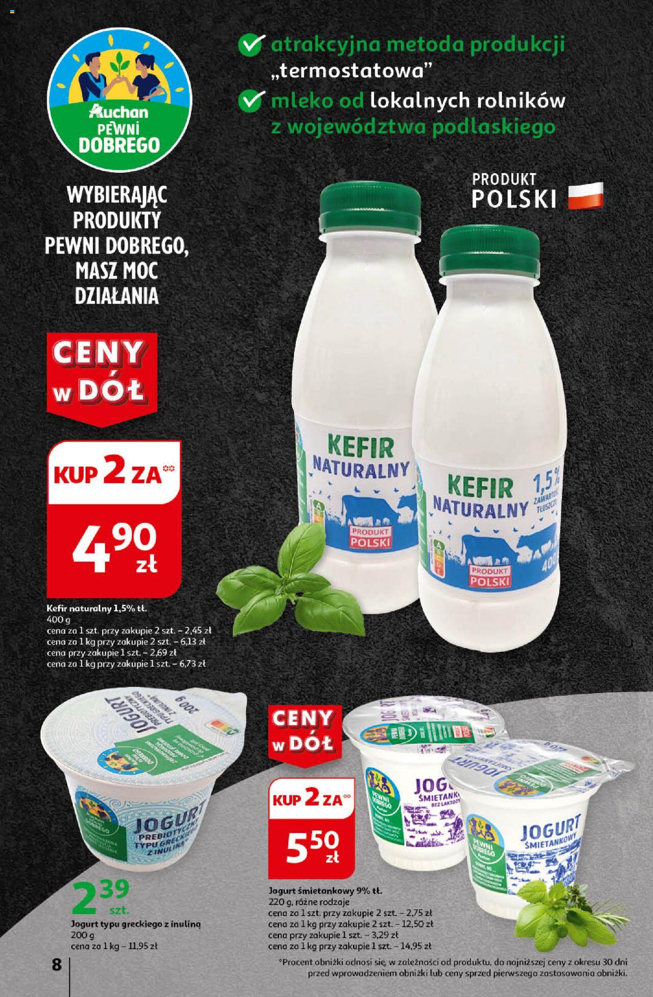 Auchan Ceny w dół Hipermarket Gazetka ważna od 11.07.2024 do 17.07.2024 strona 10