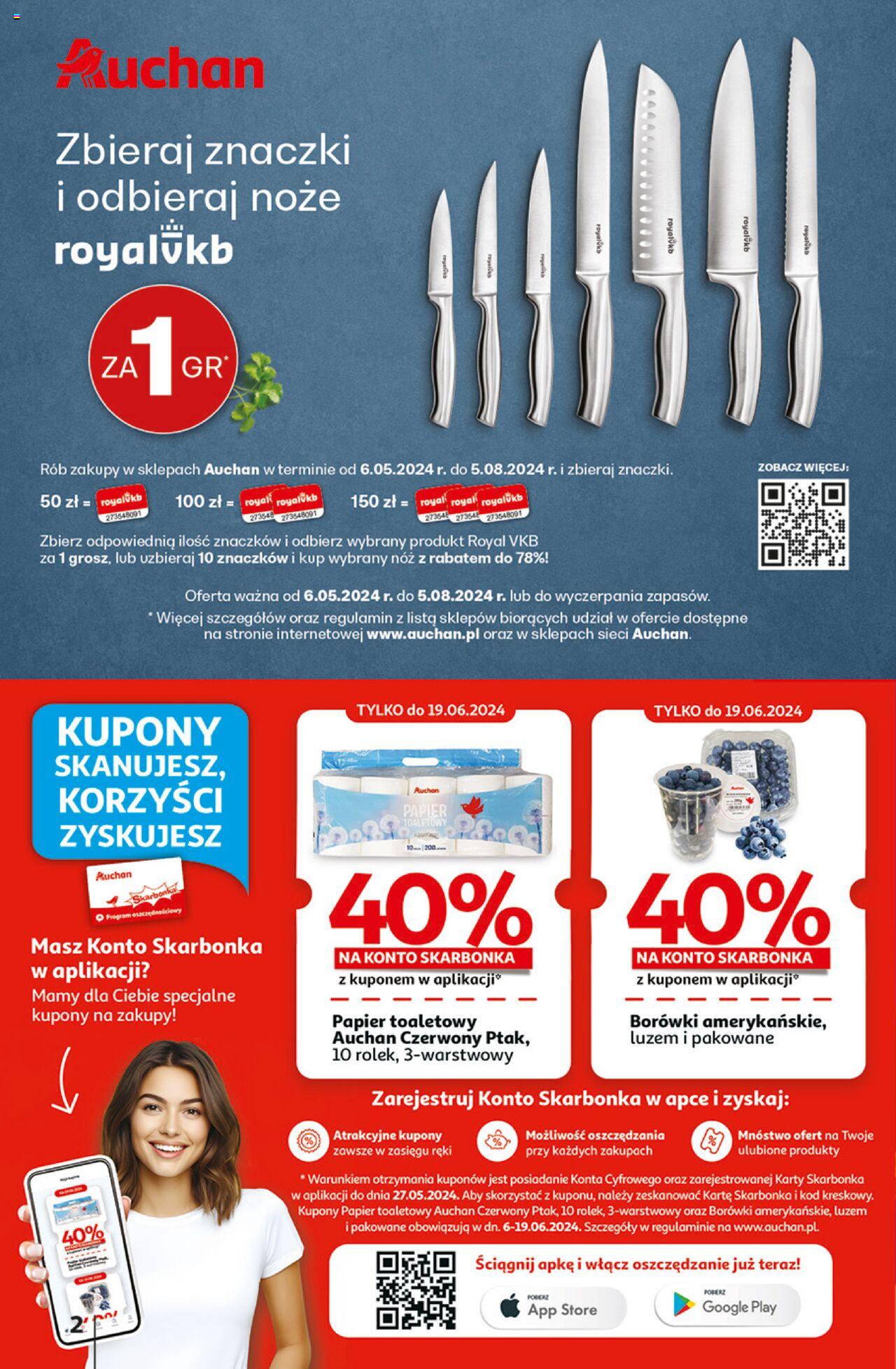 Auchan Ceny w dół Hipermarket Gazetka ważna od 13.06.2024 do 19.06.2024 strona 2