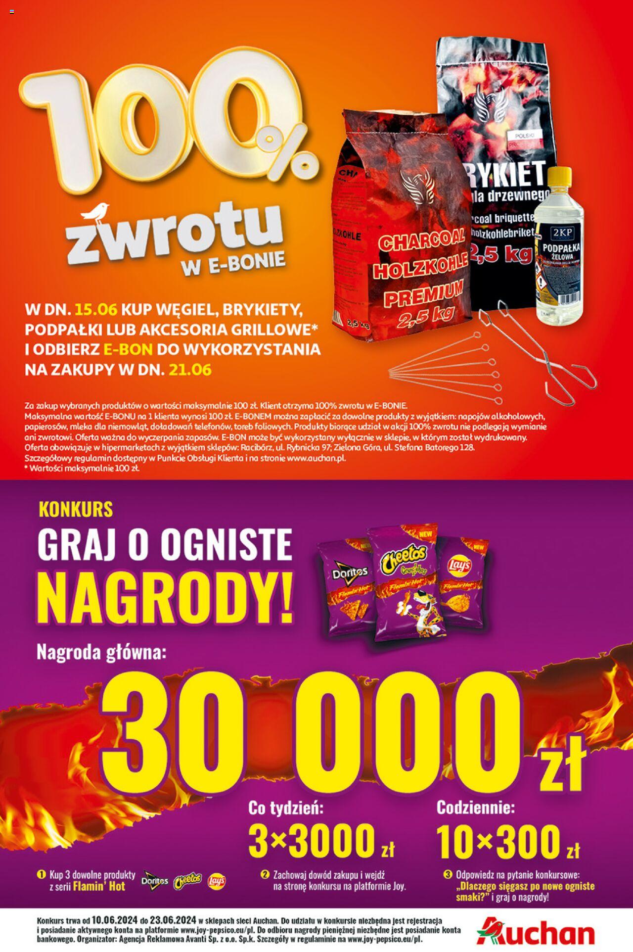 Auchan Ceny w dół Hipermarket Gazetka ważna od 13.06.2024 do 19.06.2024 strona 3