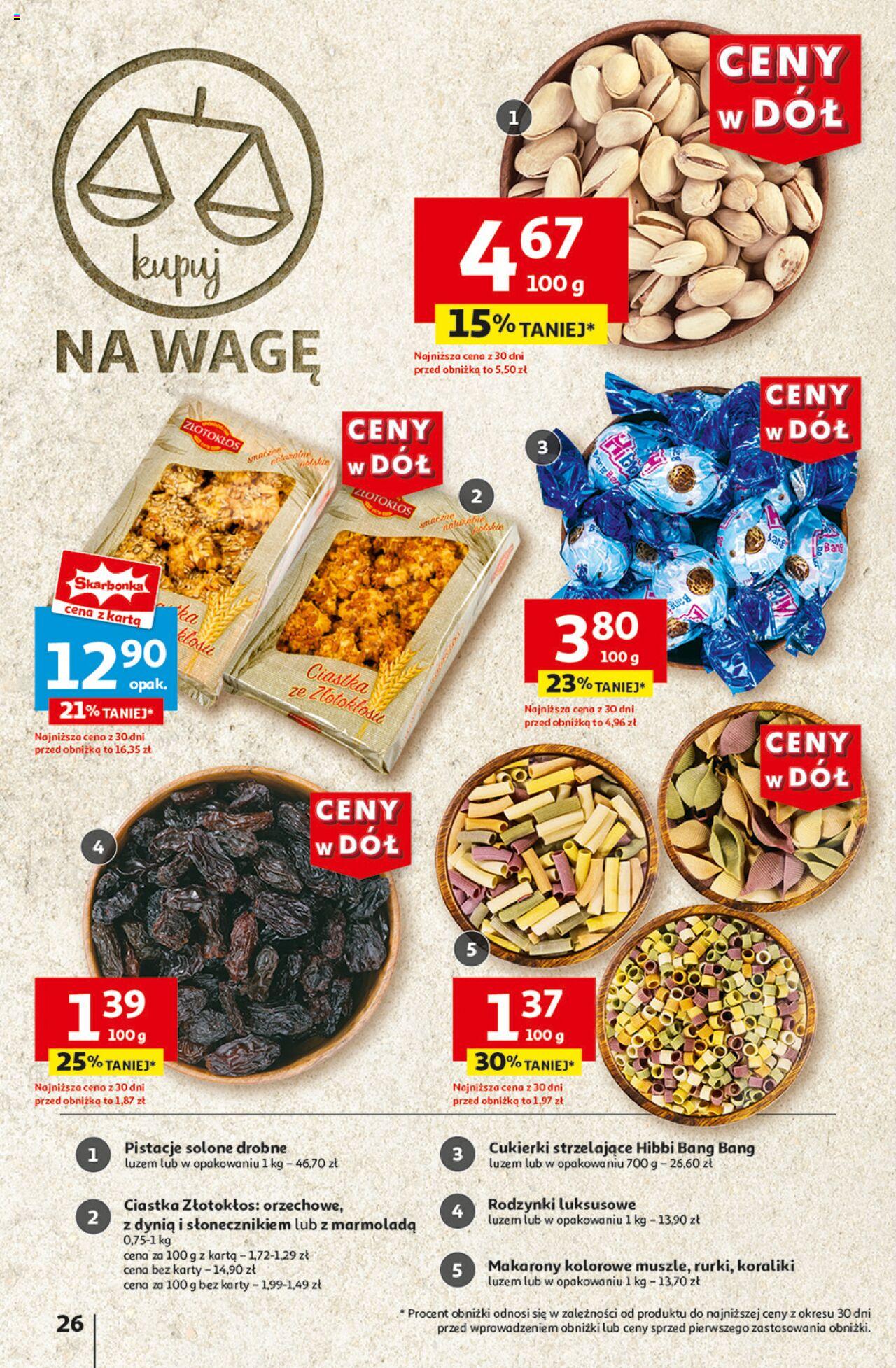 Auchan Ceny w dół Hipermarket Gazetka ważna od 13.06.2024 do 19.06.2024 strona 26