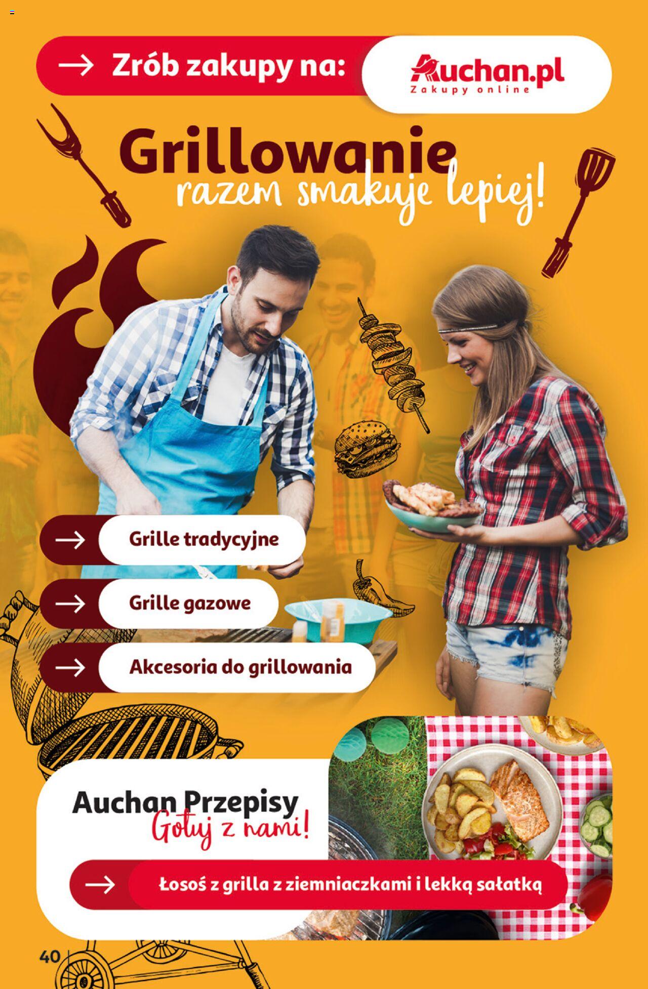 Auchan Ceny w dół Hipermarket Gazetka ważna od 13.06.2024 do 19.06.2024 strona 40