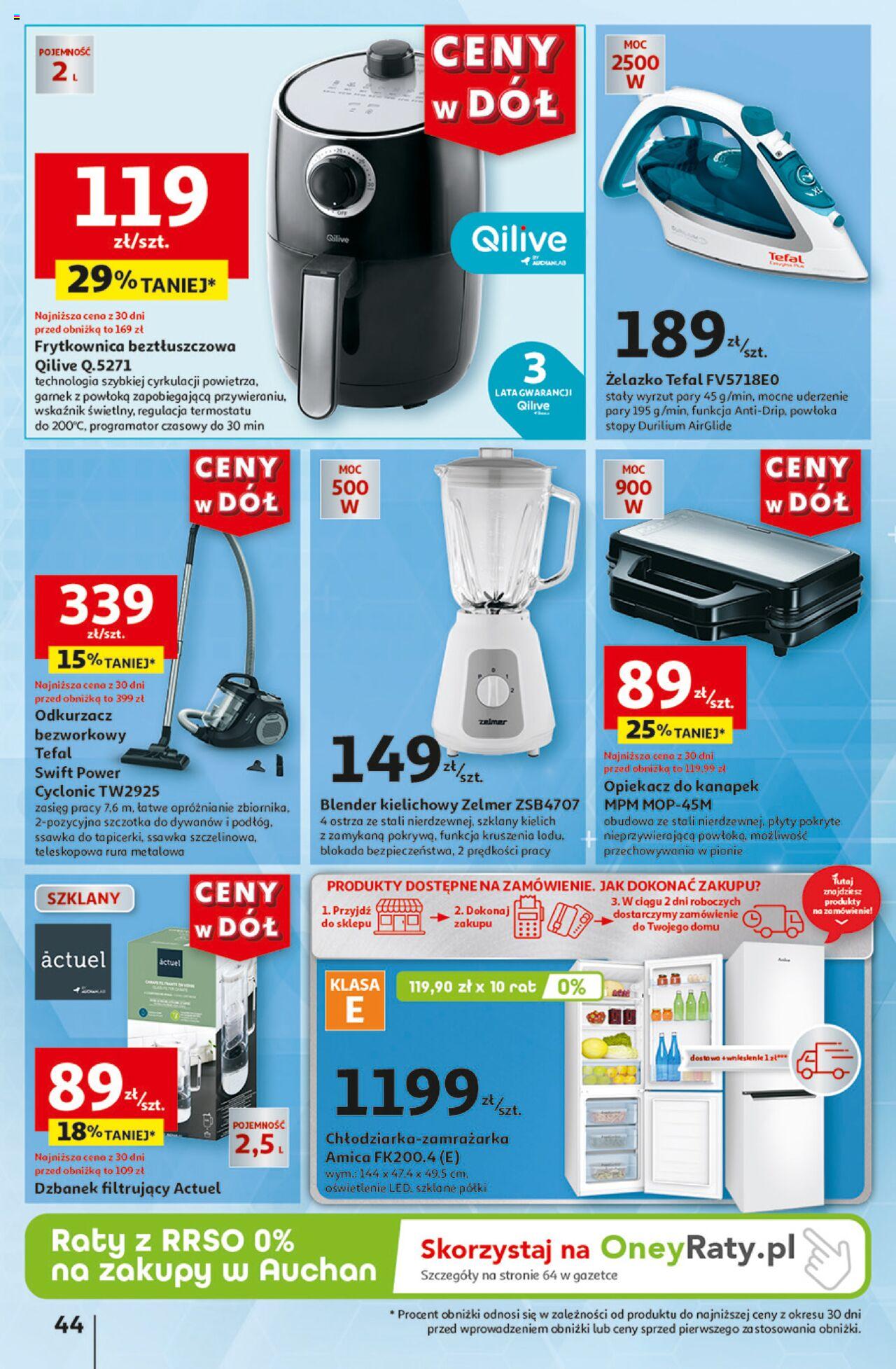 Auchan Ceny w dół Hipermarket Gazetka ważna od 13.06.2024 do 19.06.2024 strona 43