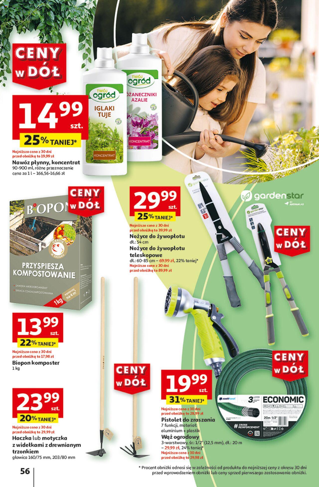 Auchan Ceny w dół Hipermarket Gazetka ważna od 13.06.2024 do 19.06.2024 strona 55