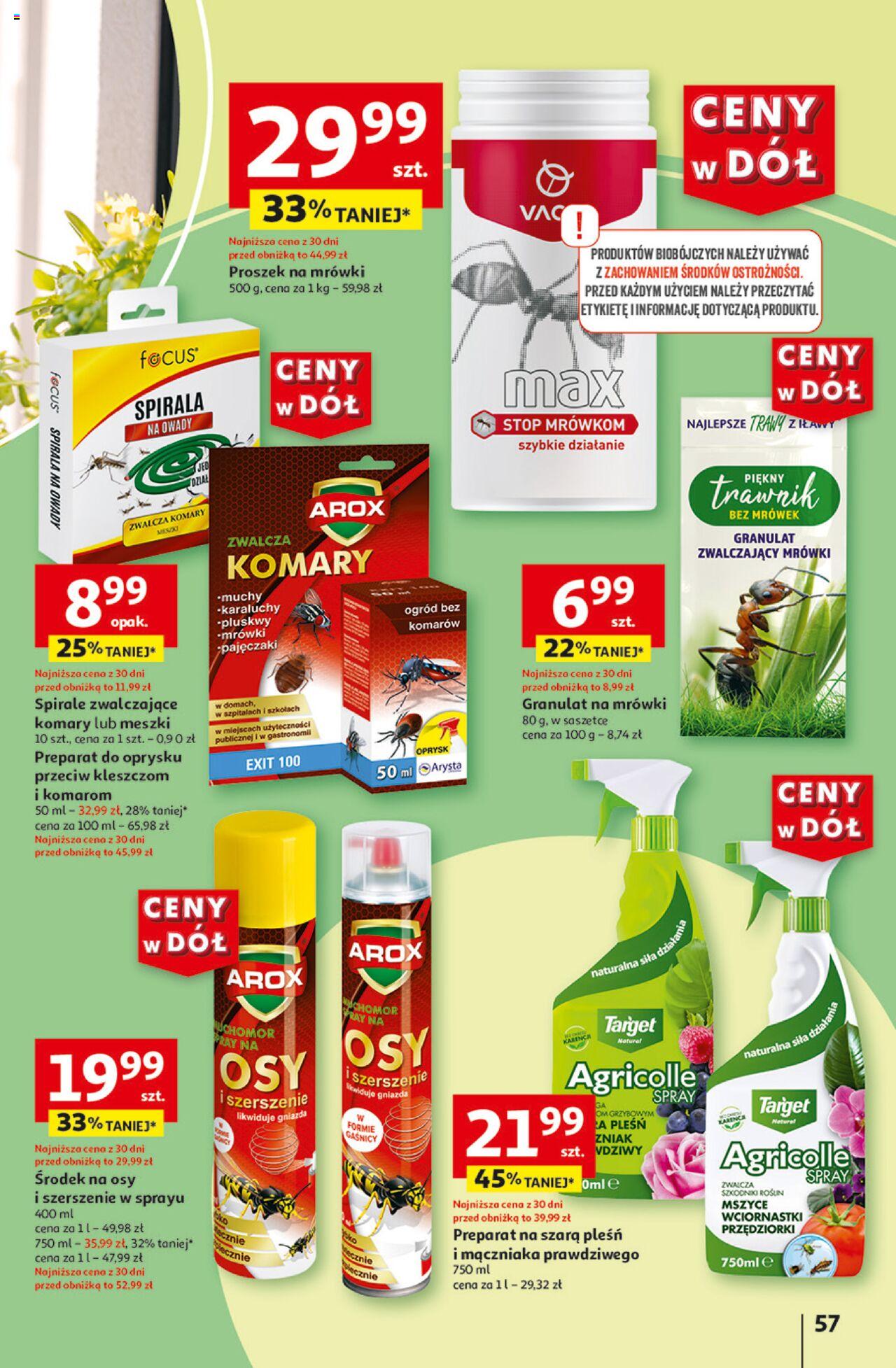 Auchan Ceny w dół Hipermarket Gazetka ważna od 13.06.2024 do 19.06.2024 strona 56