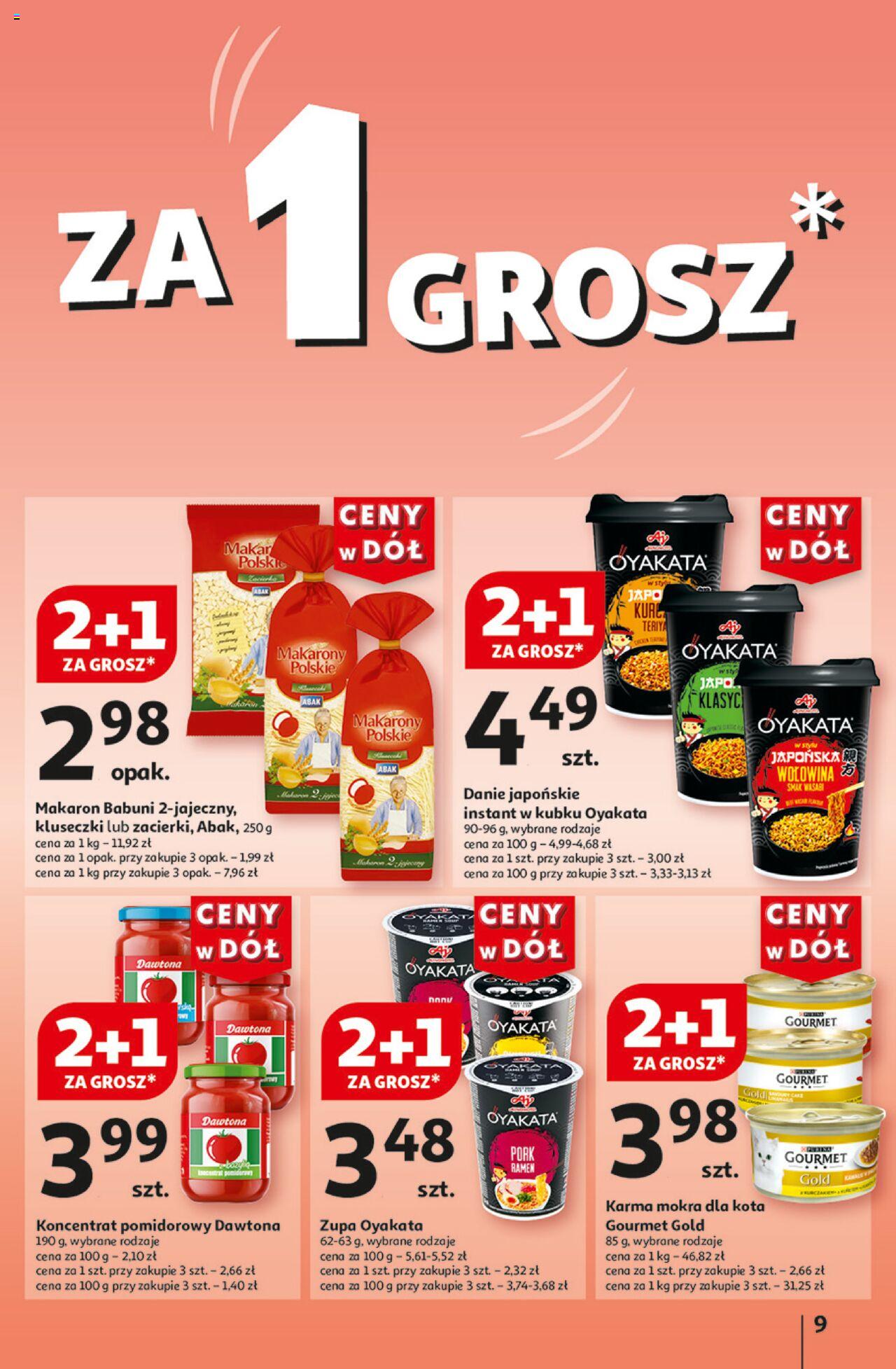 Auchan Ceny w dół Hipermarket Gazetka ważna od 13.06.2024 do 19.06.2024 strona 9