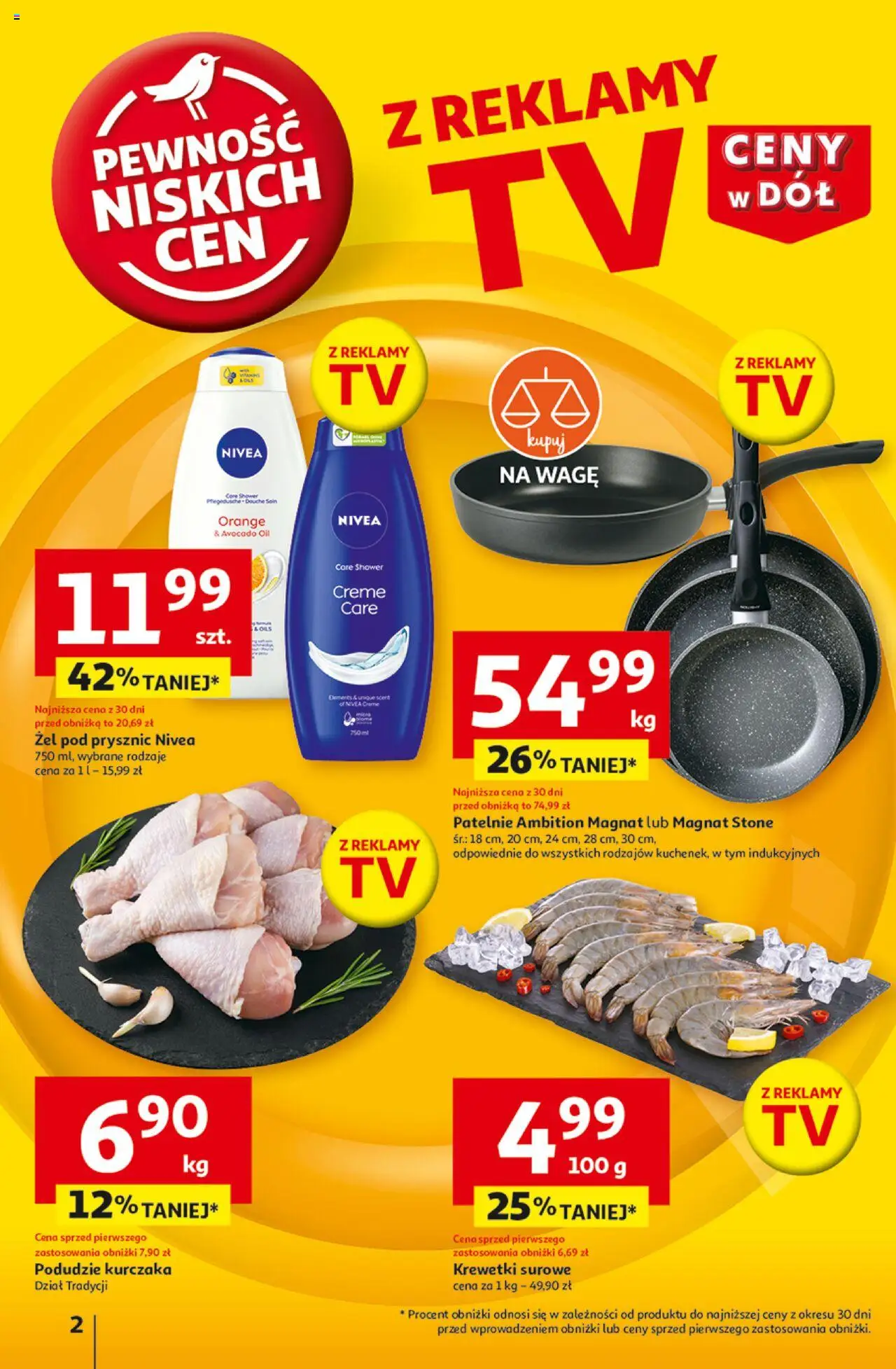 Auchan Ceny w dół Hipermarket Gazetka ważna od 16.01.2025 do 22.01.2025 strona 2