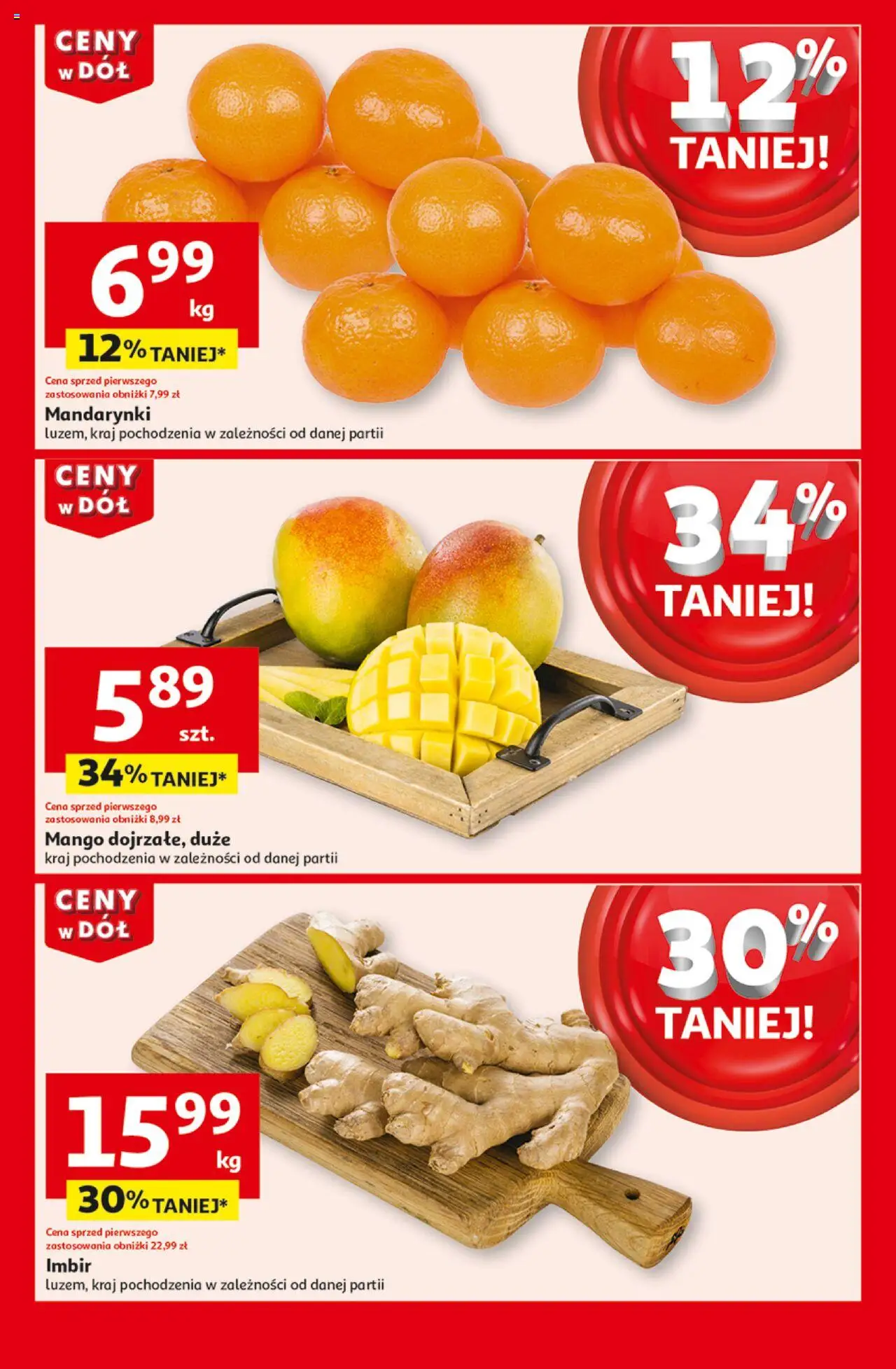 Auchan Ceny w dół Hipermarket Gazetka ważna od 16.01.2025 do 22.01.2025 strona 11