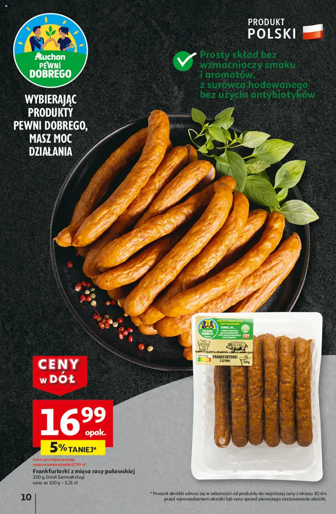 Auchan Ceny w dół Hipermarket Gazetka ważna od 16.01.2025 do 22.01.2025 strona 12