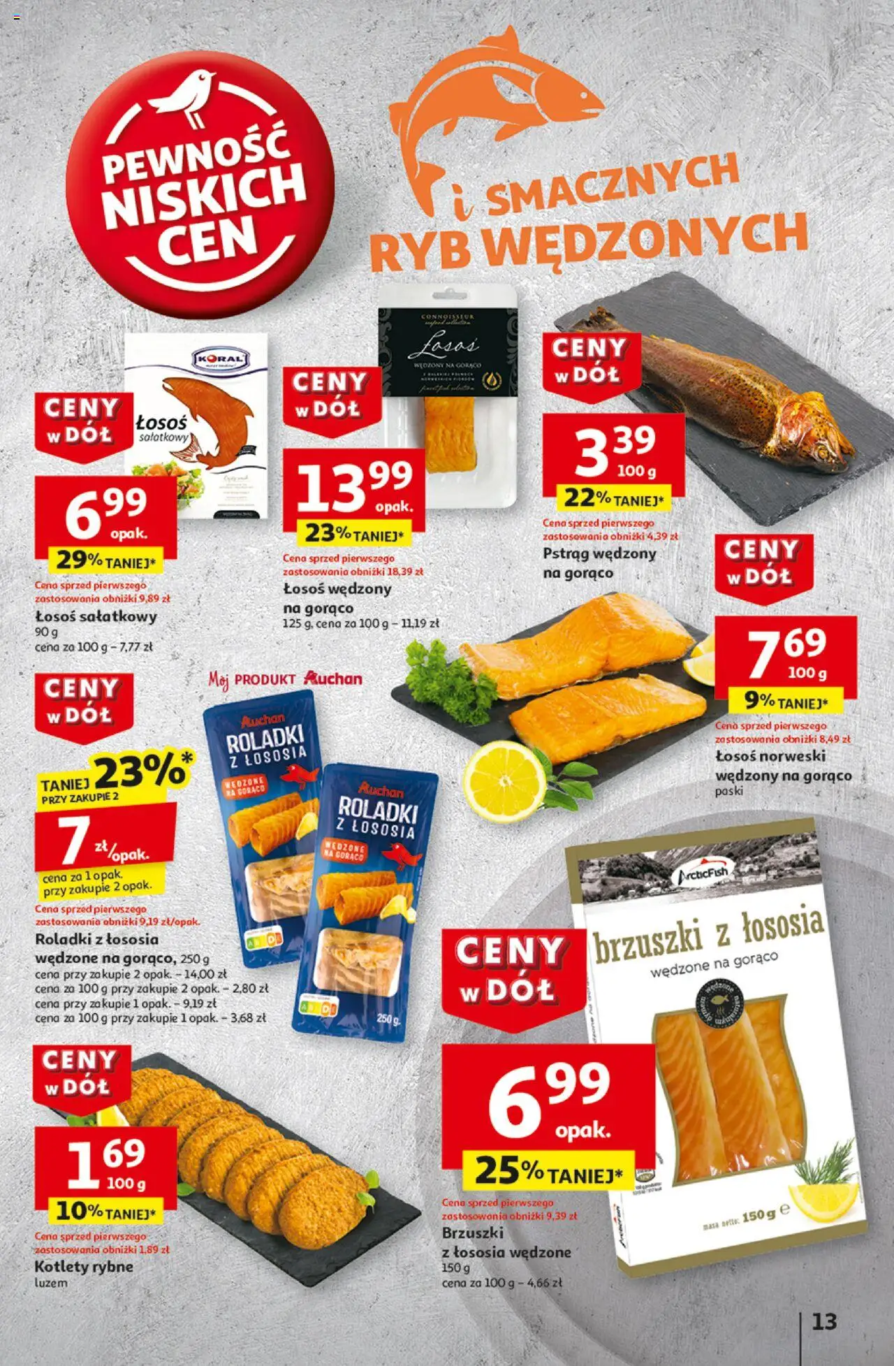 Auchan Ceny w dół Hipermarket Gazetka ważna od 16.01.2025 do 22.01.2025 strona 15