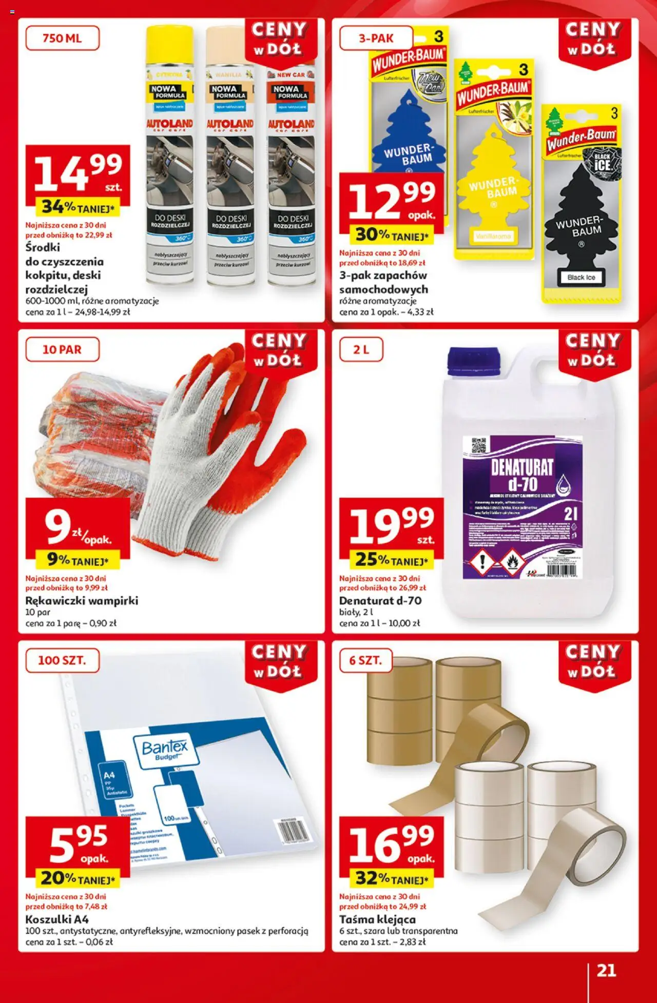 Auchan Ceny w dół Hipermarket Gazetka ważna od 16.01.2025 do 22.01.2025 strona 23
