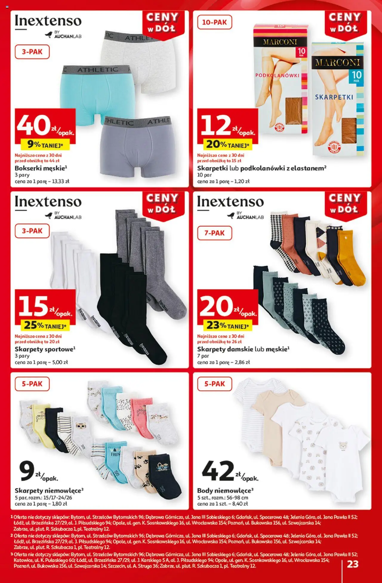 Auchan Ceny w dół Hipermarket Gazetka ważna od 16.01.2025 do 22.01.2025 strona 25