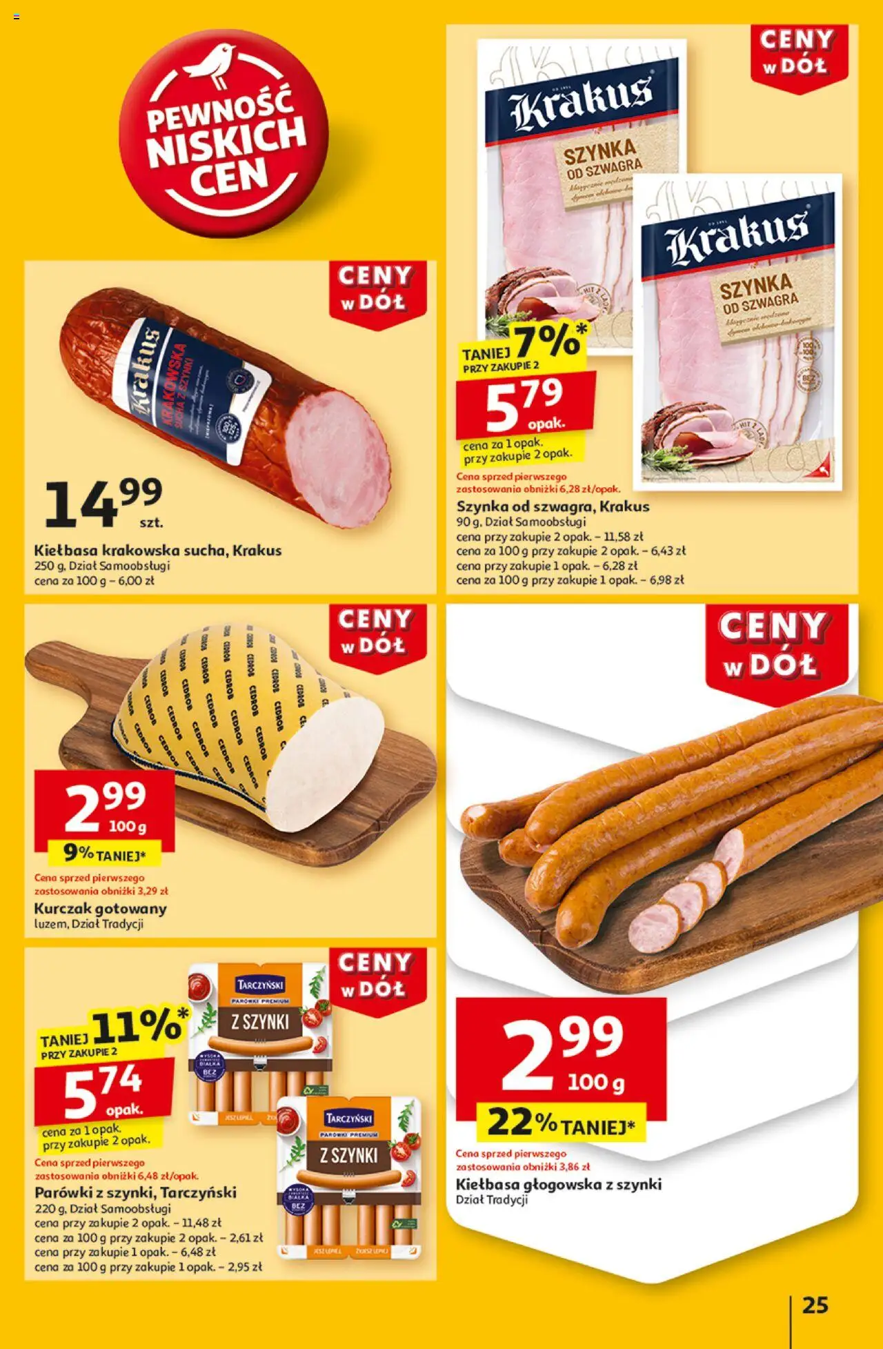 Auchan Ceny w dół Hipermarket Gazetka ważna od 16.01.2025 do 22.01.2025 strona 27