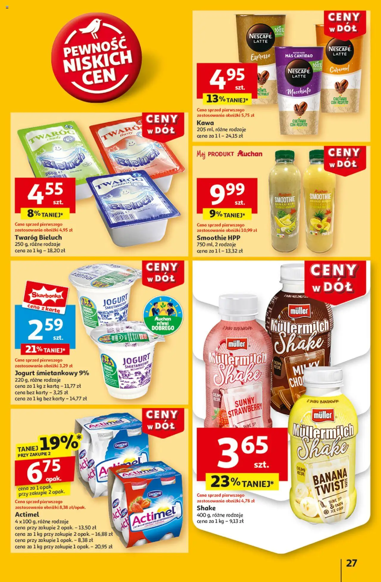 Auchan Ceny w dół Hipermarket Gazetka ważna od 16.01.2025 do 22.01.2025 strona 29