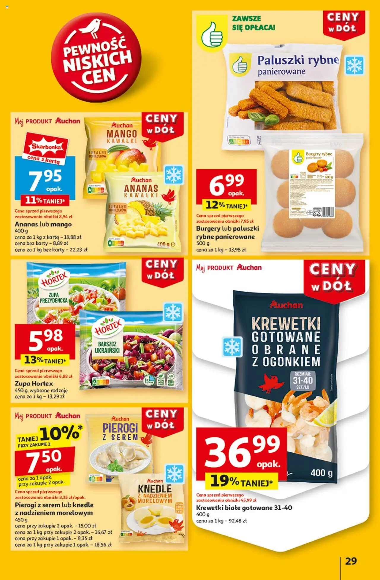 Auchan Ceny w dół Hipermarket Gazetka ważna od 16.01.2025 do 22.01.2025 strona 31