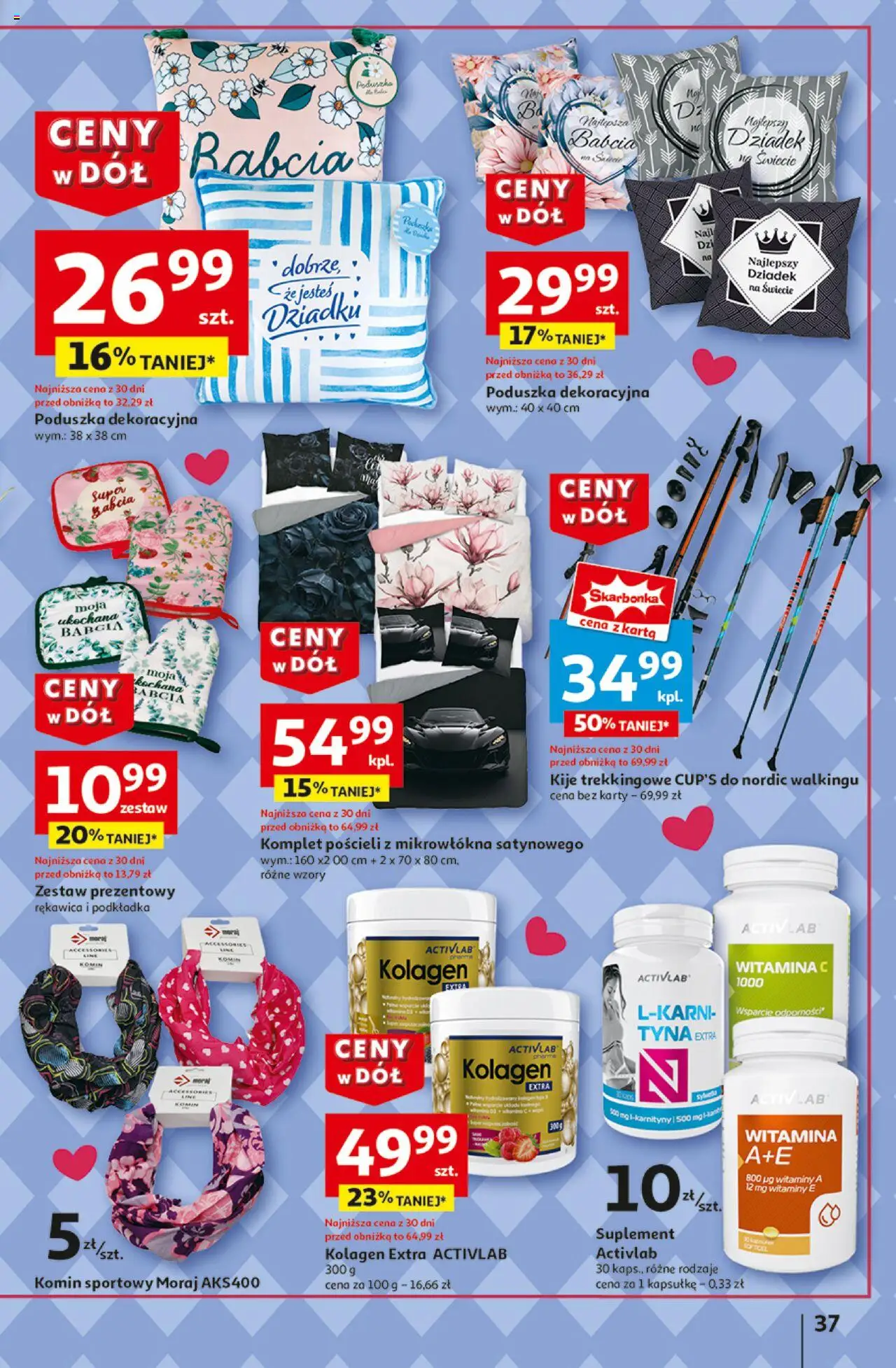 Auchan Ceny w dół Hipermarket Gazetka ważna od 16.01.2025 do 22.01.2025 strona 36