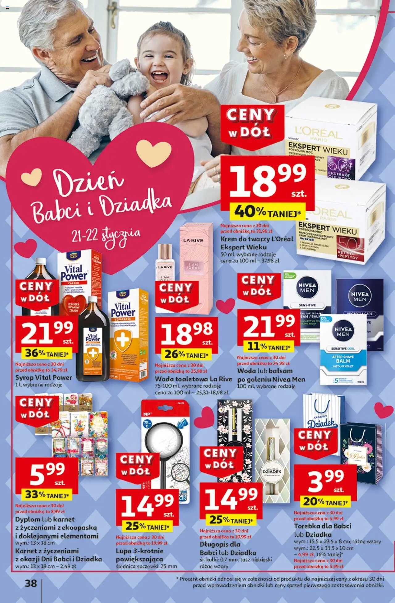 Auchan Ceny w dół Hipermarket Gazetka ważna od 16.01.2025 do 22.01.2025 strona 37