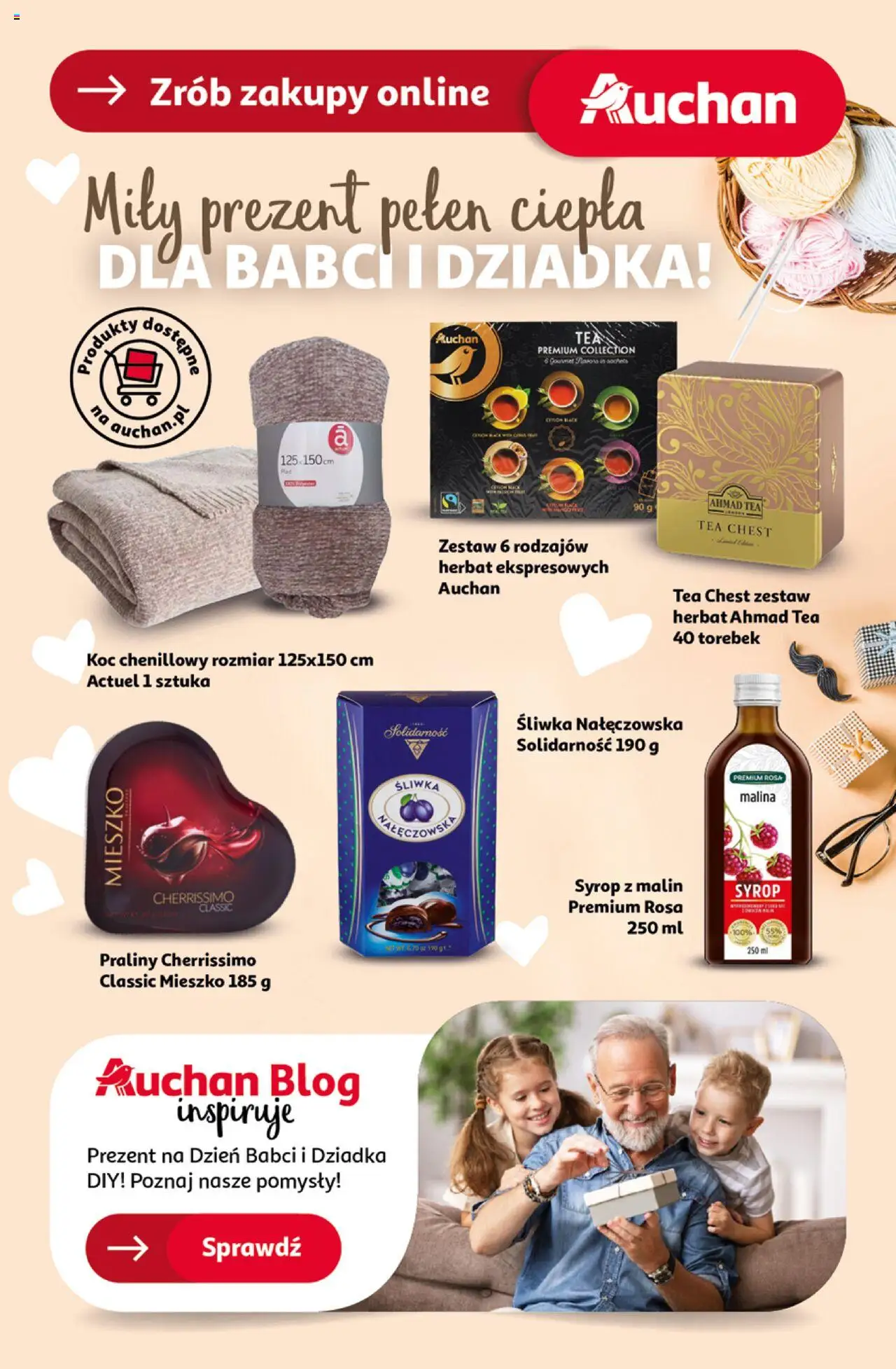 Auchan Ceny w dół Hipermarket Gazetka ważna od 16.01.2025 do 22.01.2025 strona 39