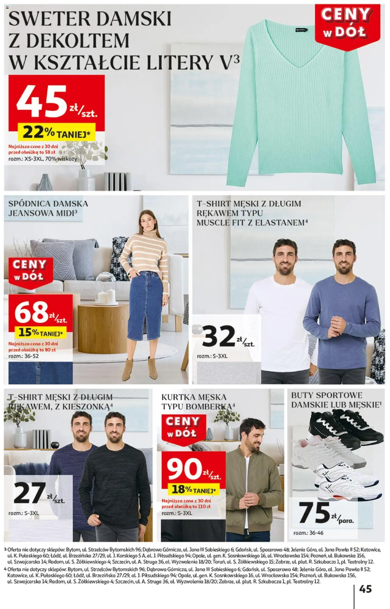 Auchan Ceny w dół Hipermarket Gazetka ważna od 16.01.2025 do 22.01.2025 strona 50