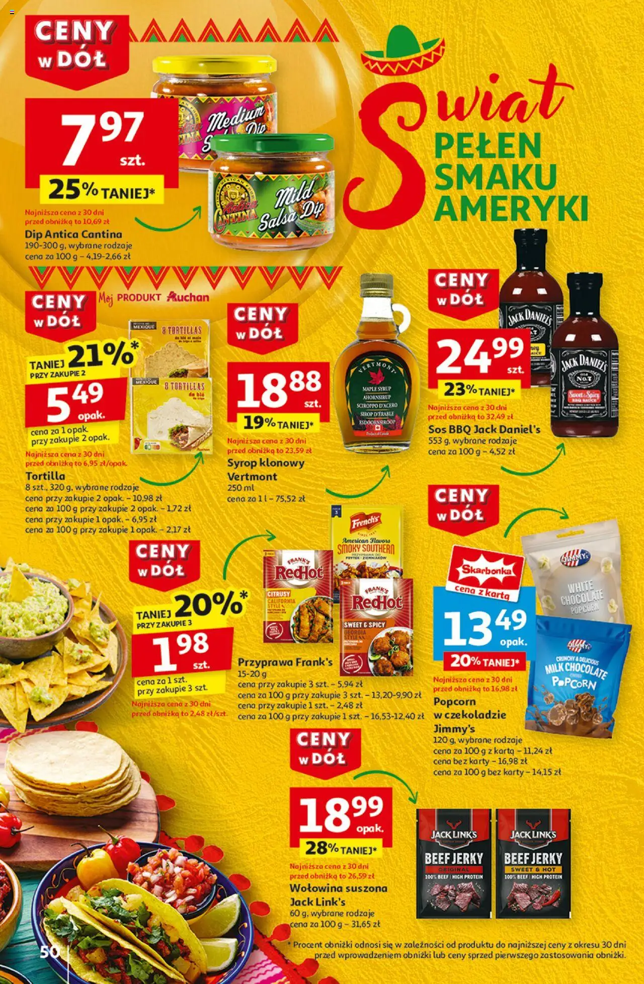 Auchan Ceny w dół Hipermarket Gazetka ważna od 16.01.2025 do 22.01.2025 strona 55