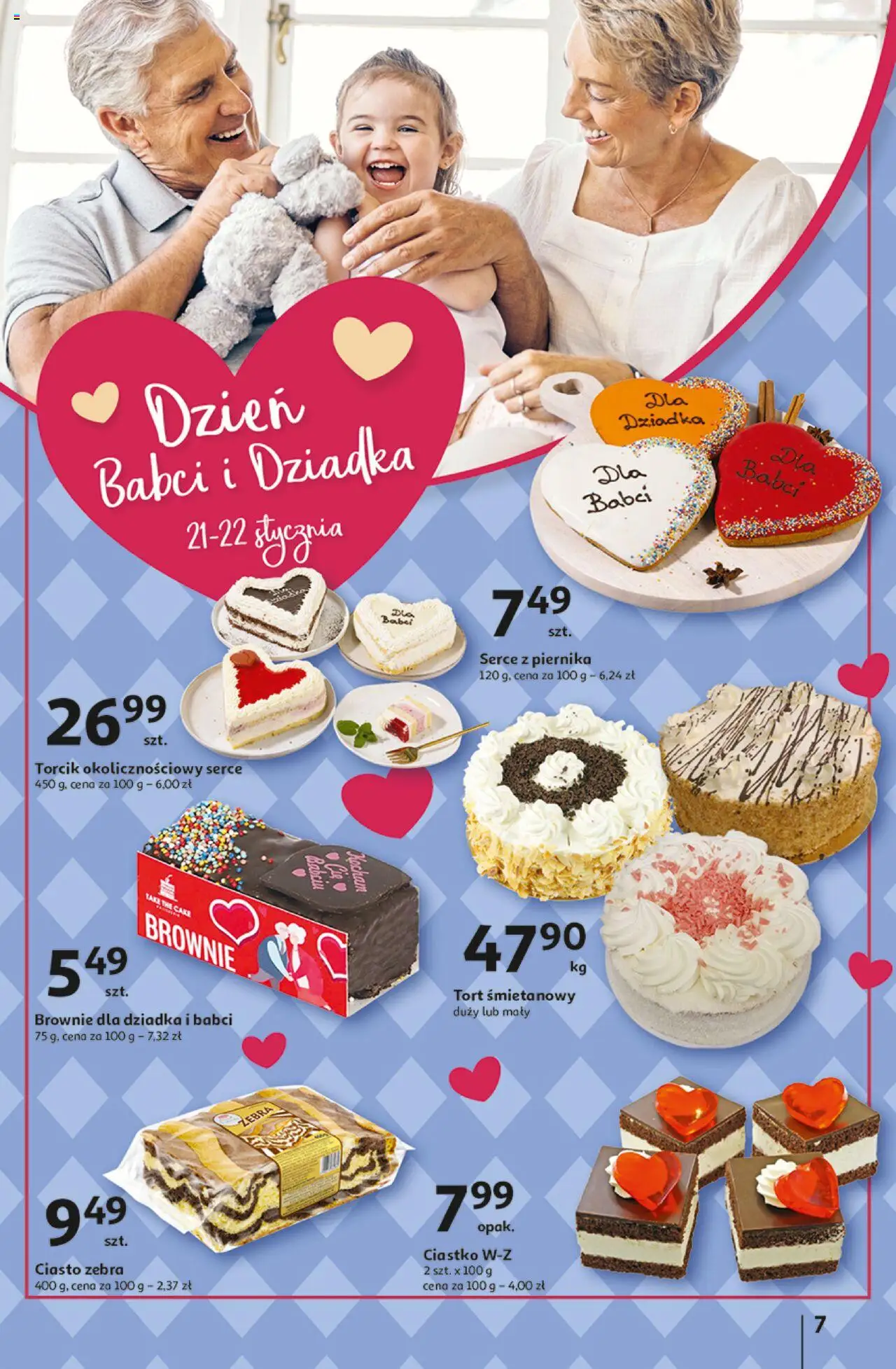 Auchan Ceny w dół Hipermarket Gazetka ważna od 16.01.2025 do 22.01.2025 strona 7