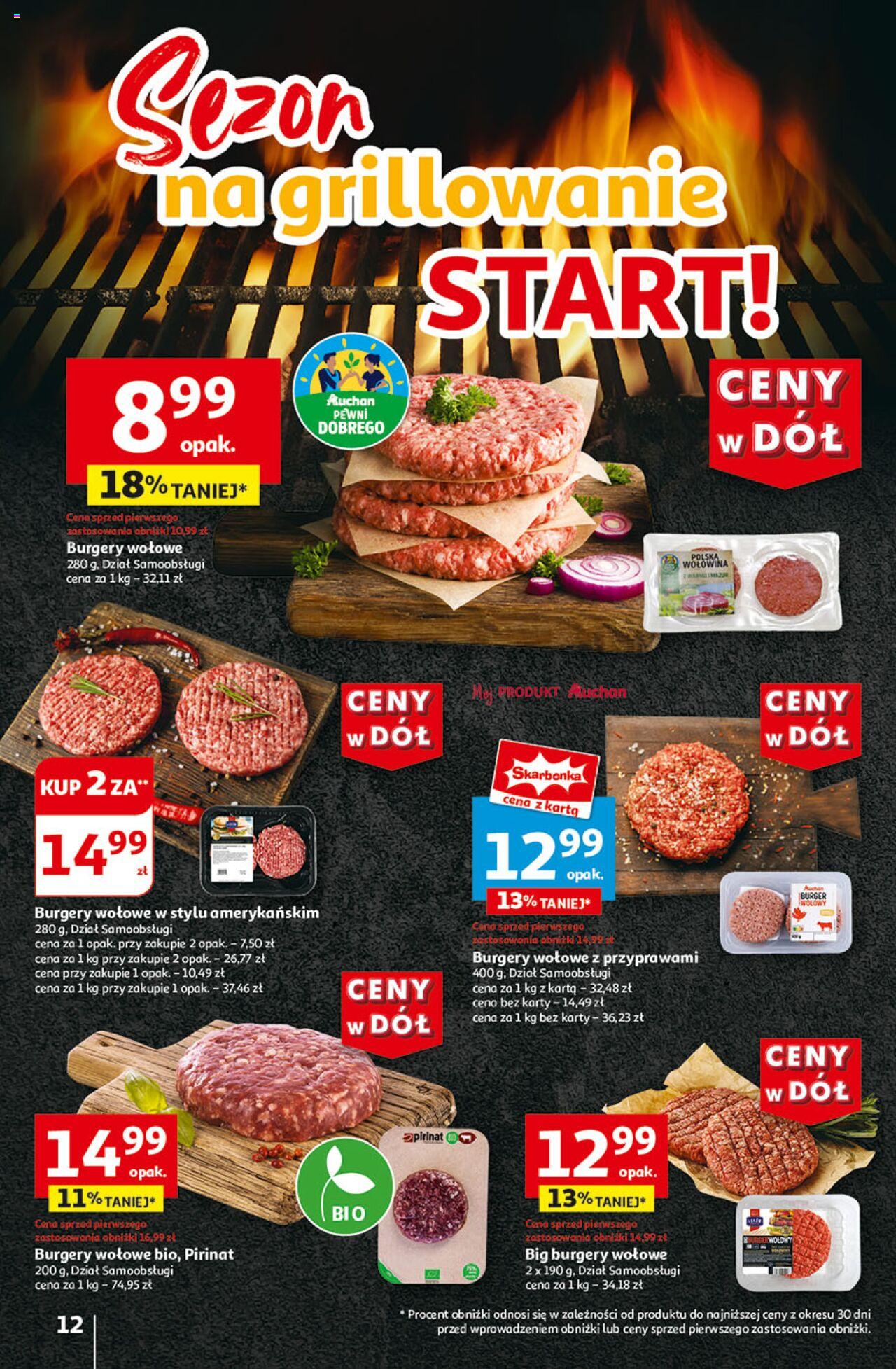 Auchan Ceny w dół Hipermarket Gazetka ważna od 18.07.2024 do 24.07.2024 strona 13